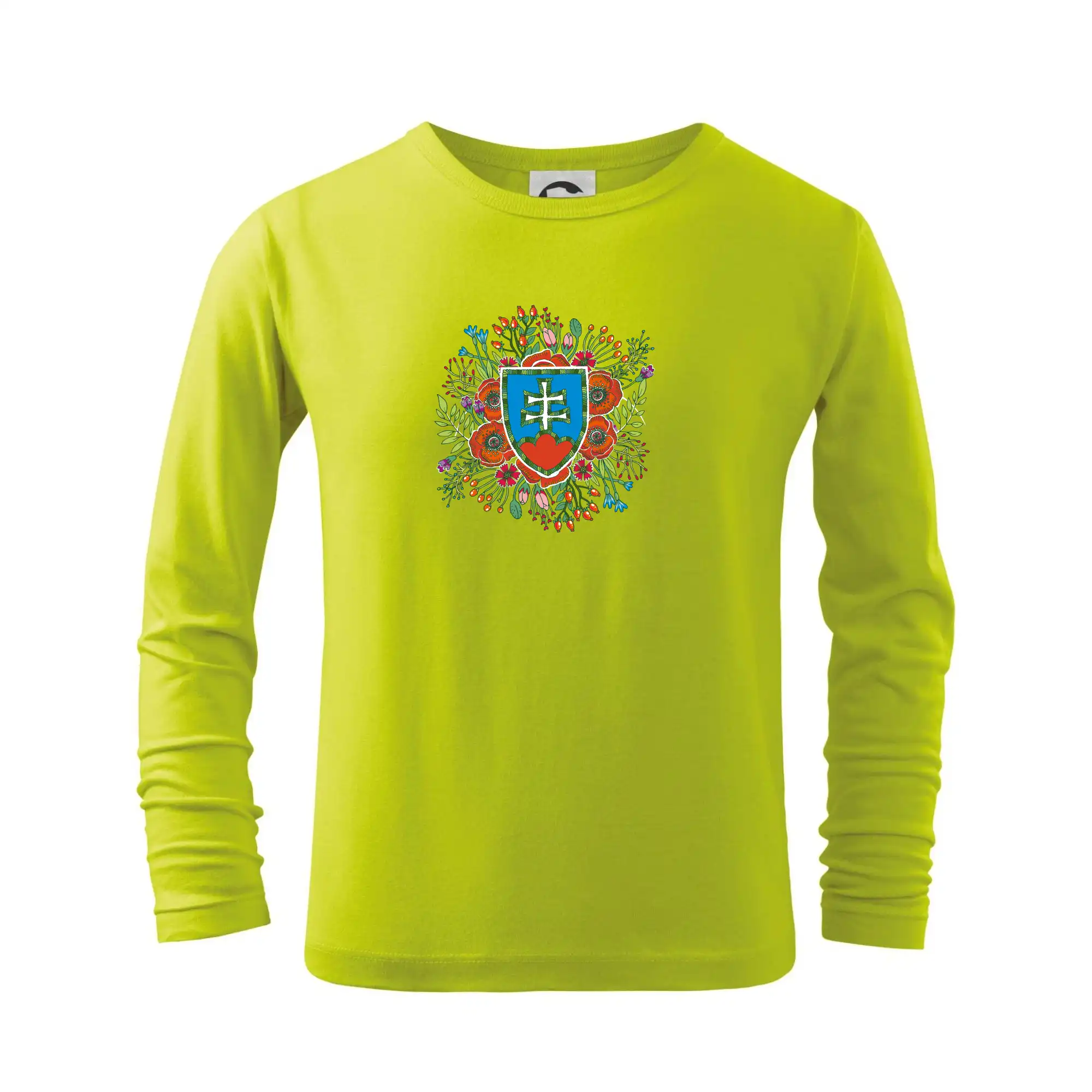 Politické tričká - Rodný môj kraj (Pecka design) - Tričko detské Long Sleeve