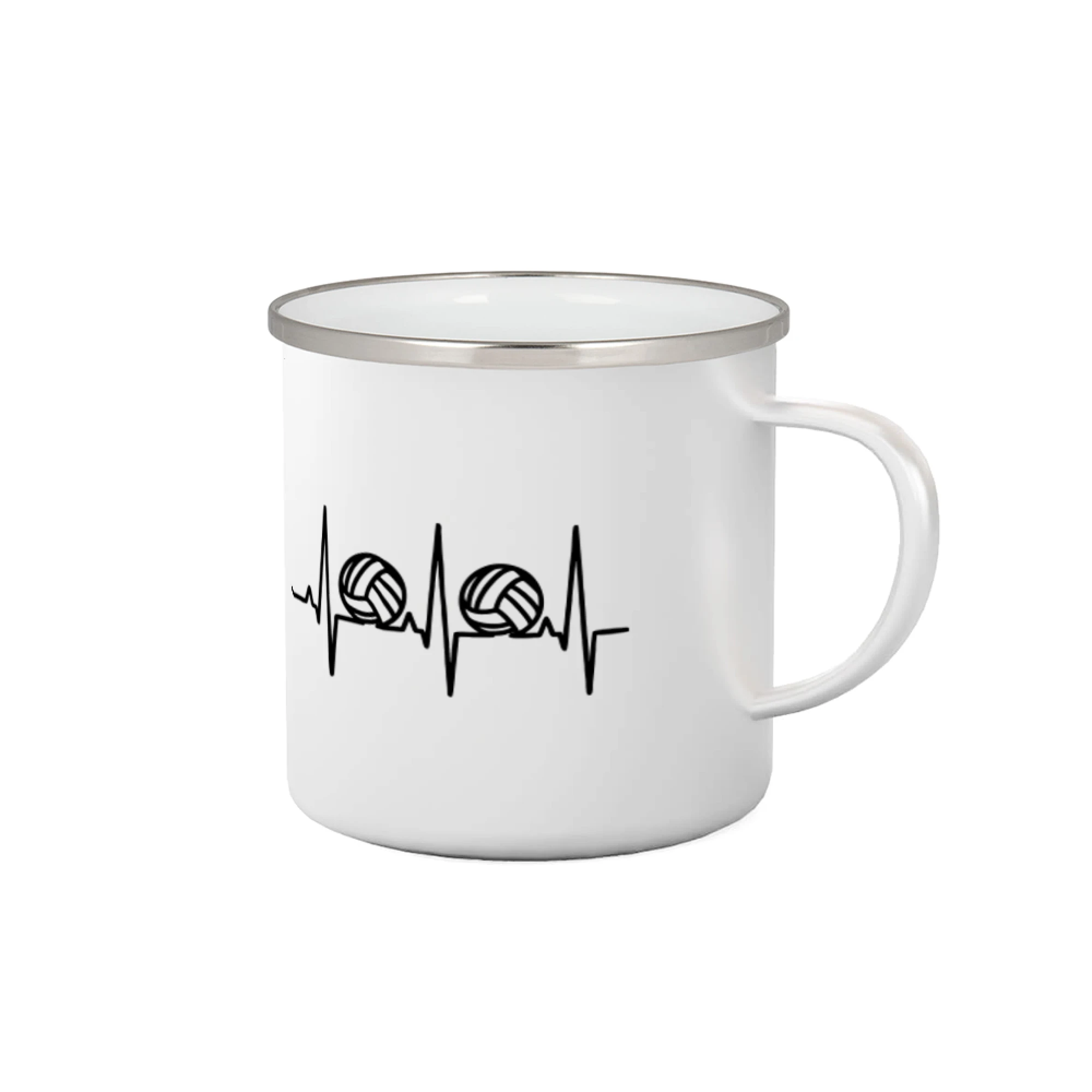 Trička na volejbal - Volejbal ekg - Plecháčik