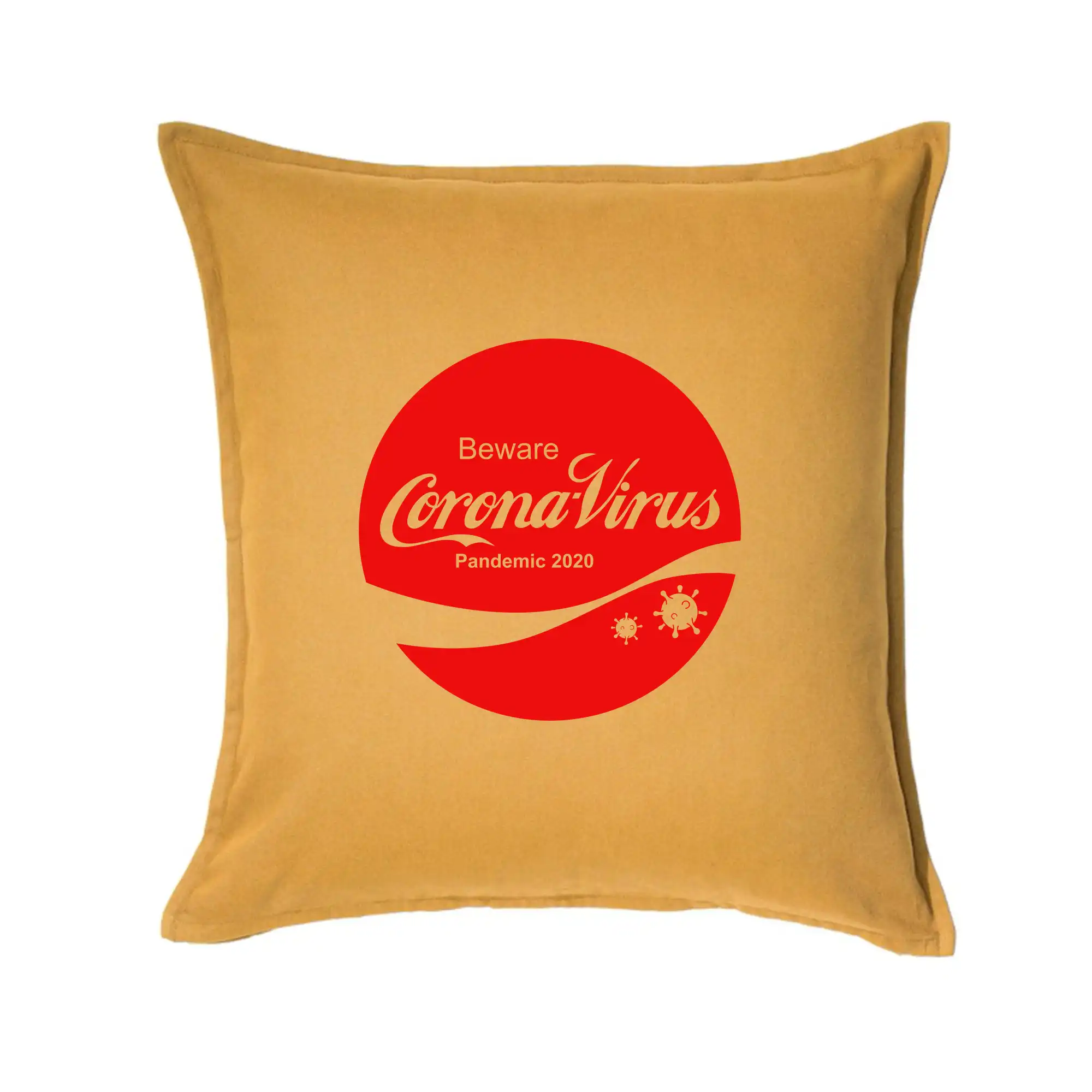 Corona virus pandemic logo - Vankúš 50x50
