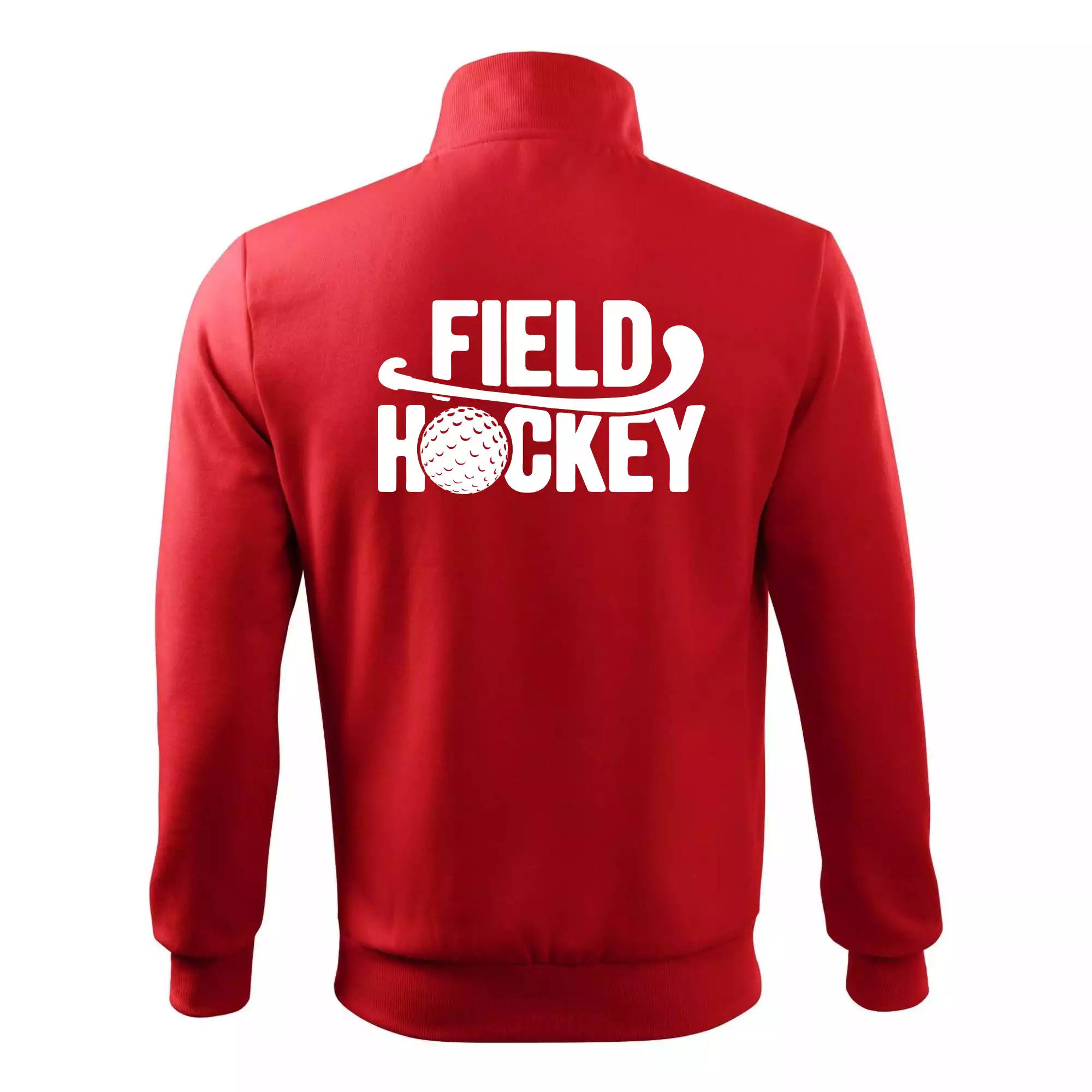 Field hockey míček a nápis