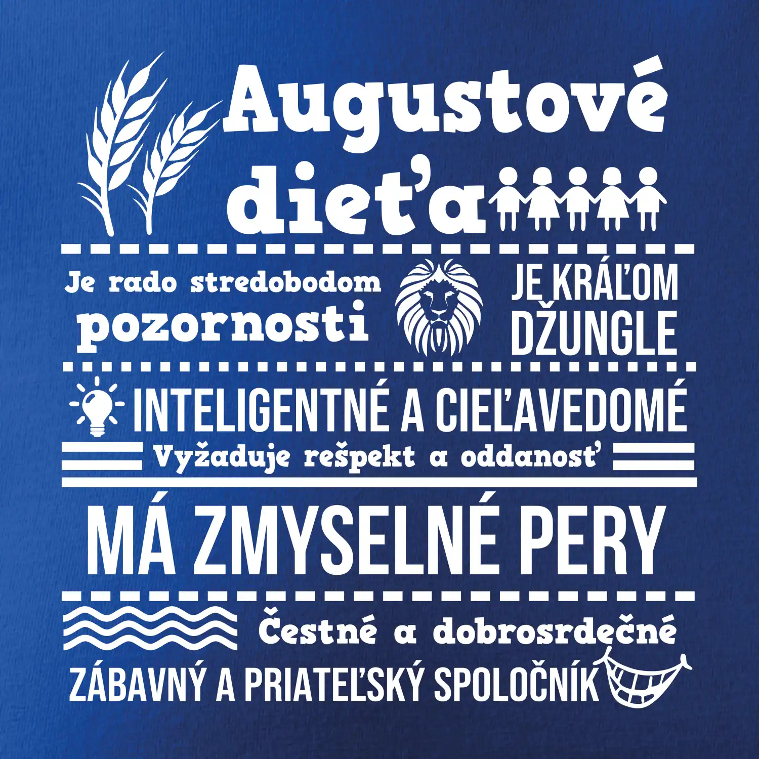 Narodeniny August