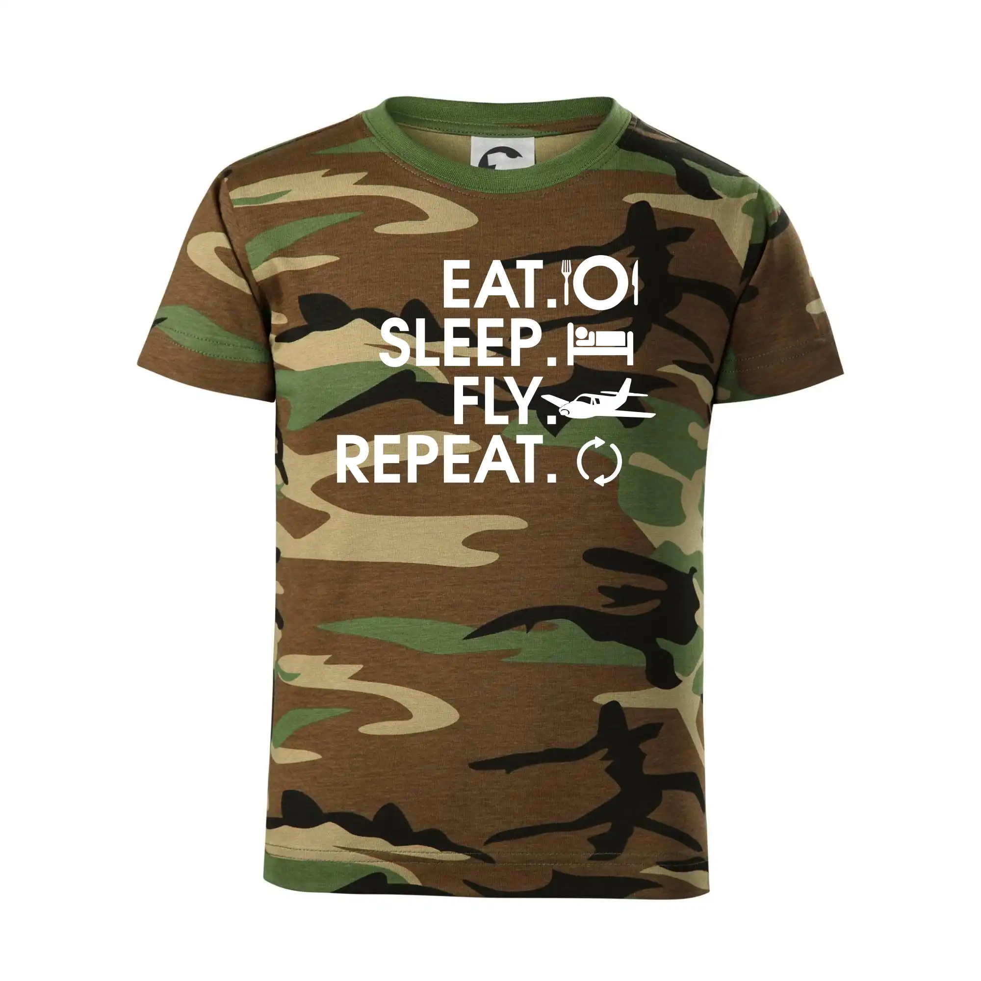 Eat sleep fly repeat