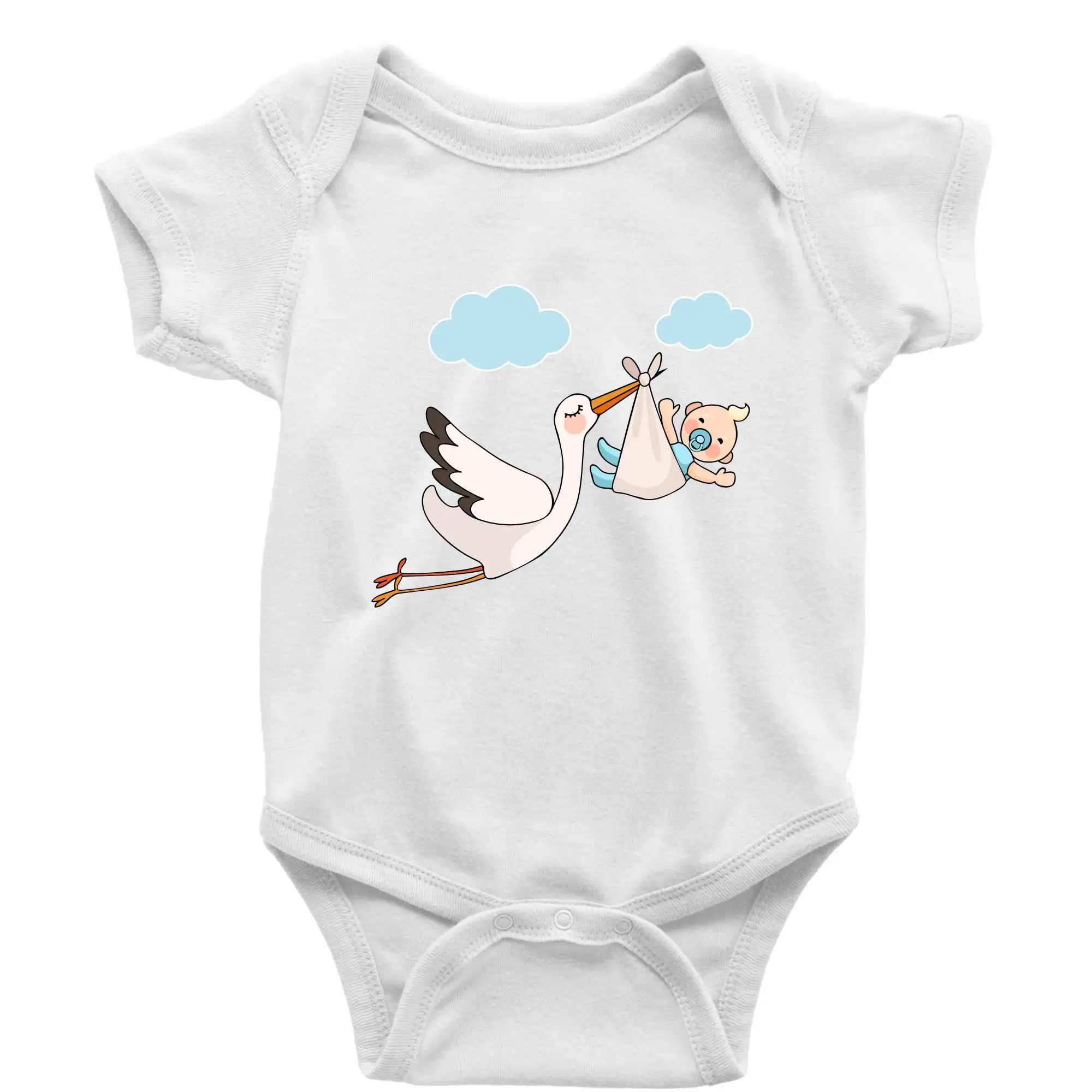 Čáp čekáme miminko - kluk