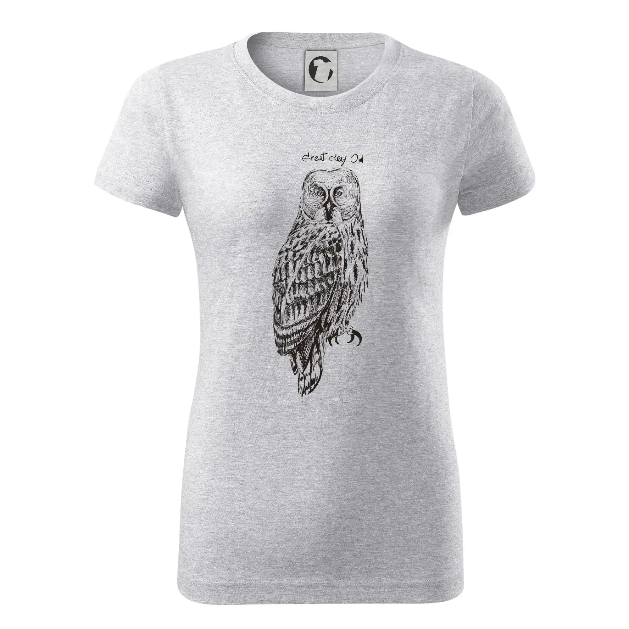 Puštík vousatý great gray owl