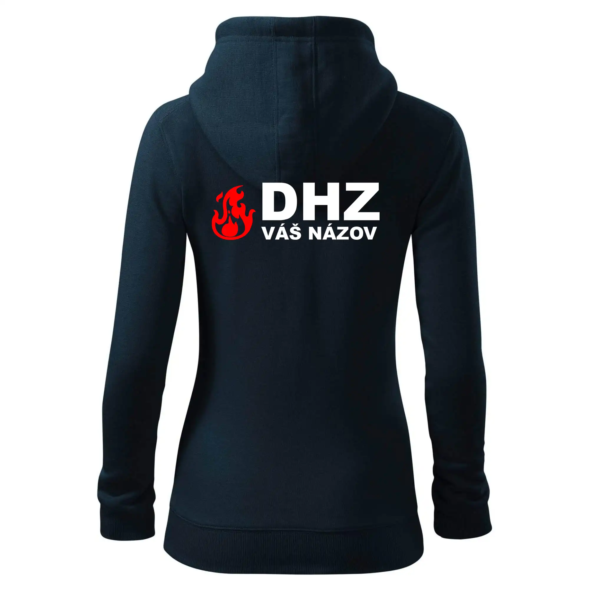 DHZ (oheň, firesport, názov sboru - vlastný nápis)
