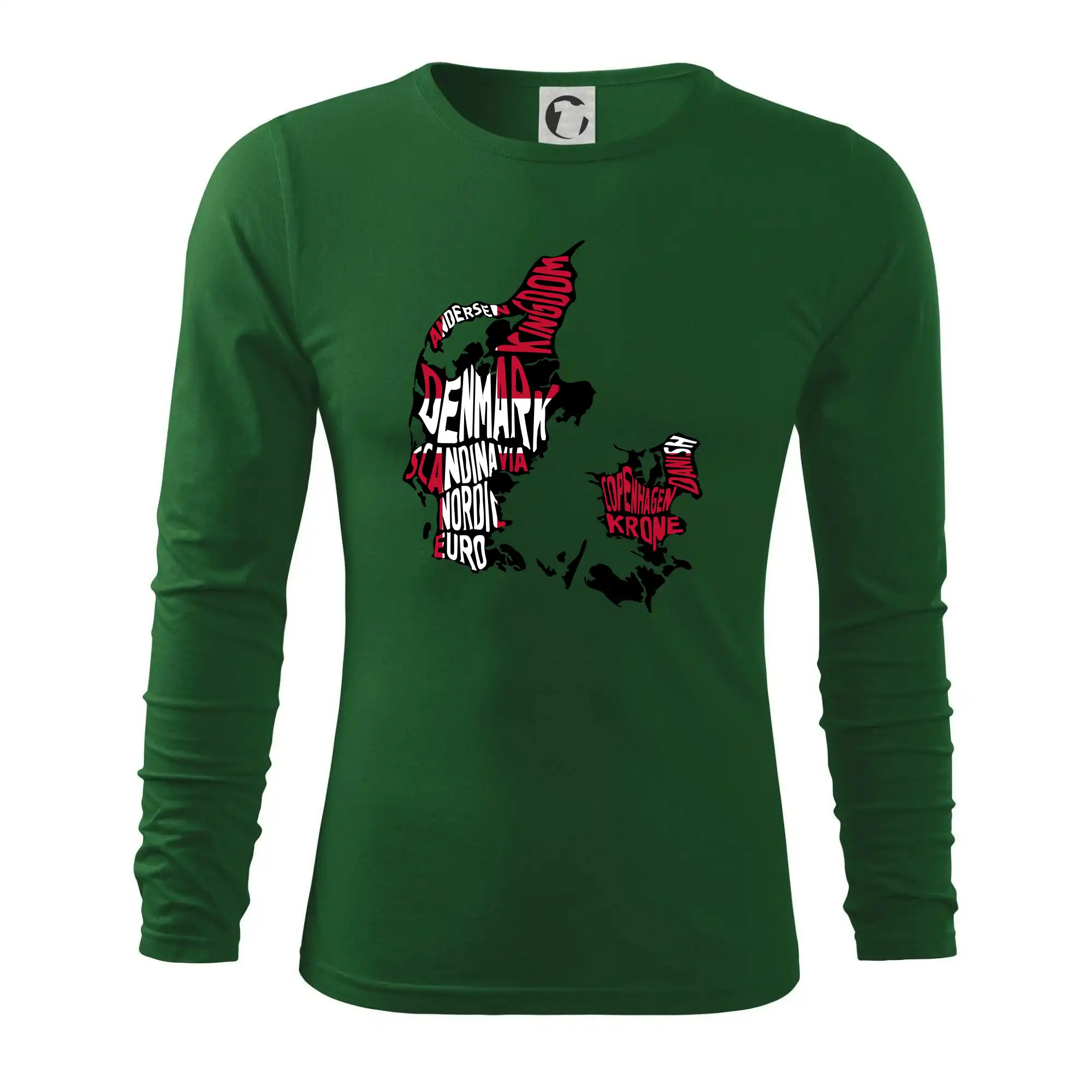 Mapy - názvy měst - Dánsko