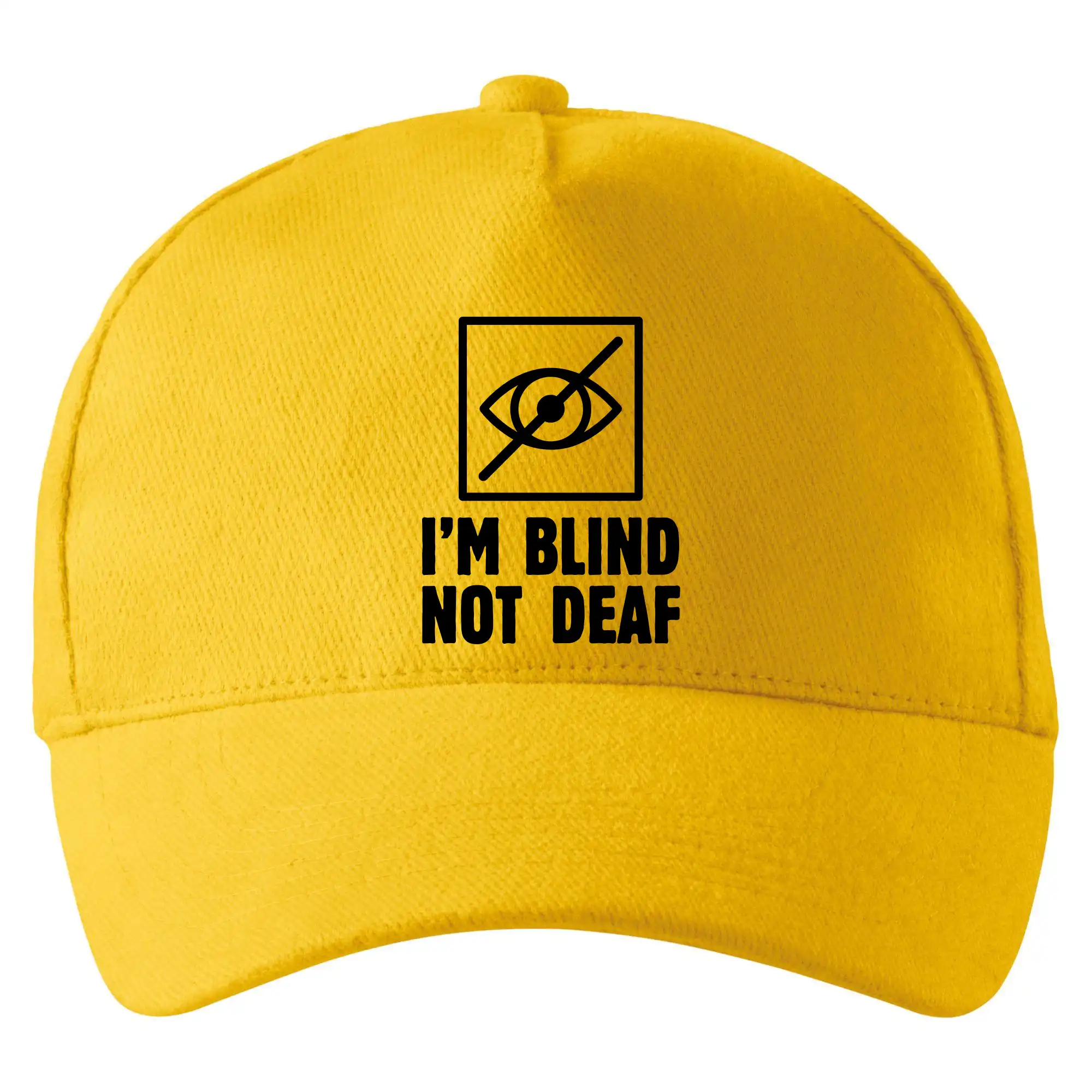 I'm blind not deaf