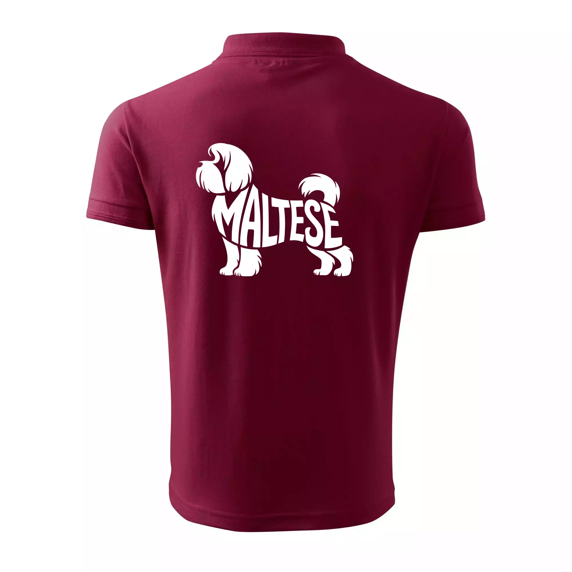 Maltézský psík nápis v těle