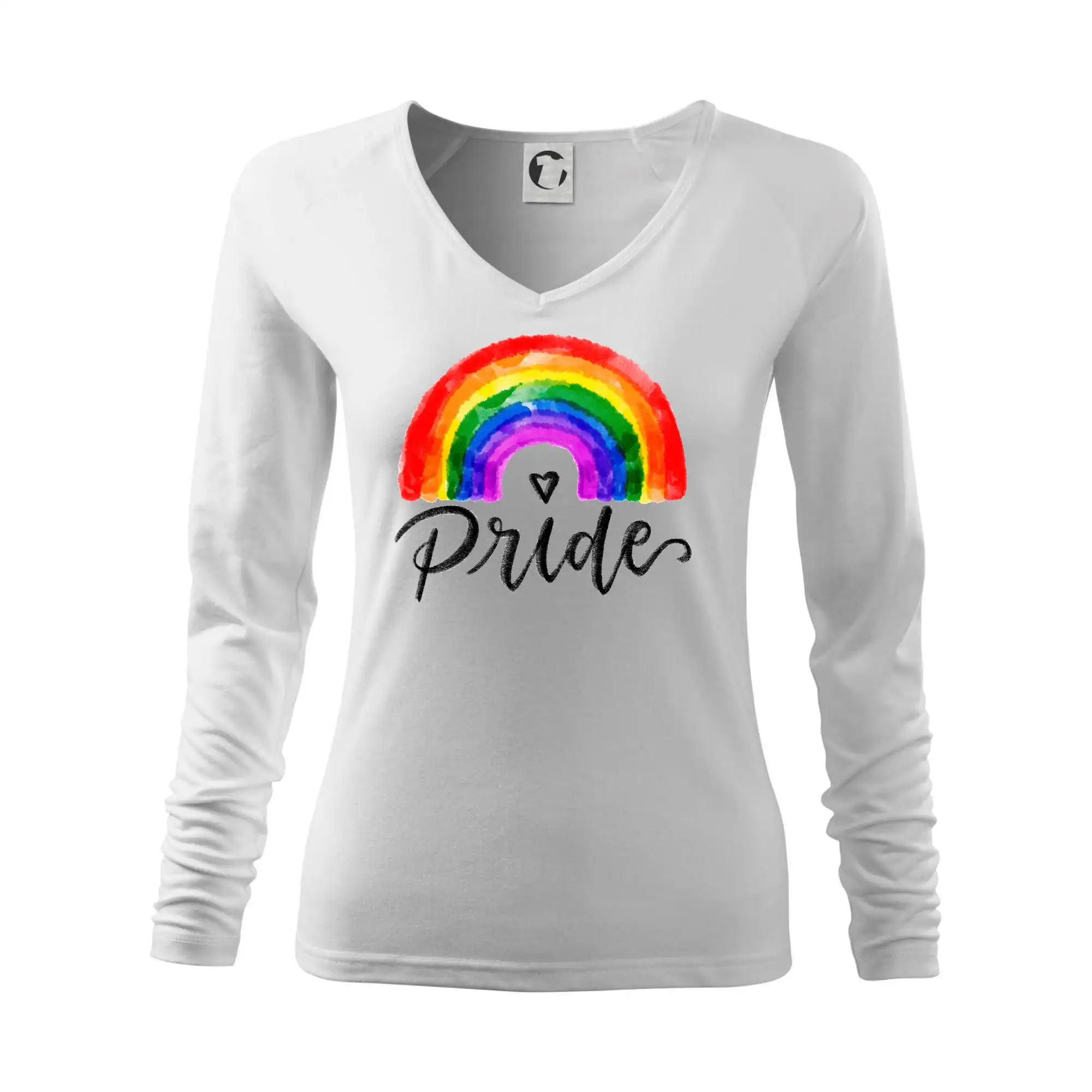 Duha pride kreslená