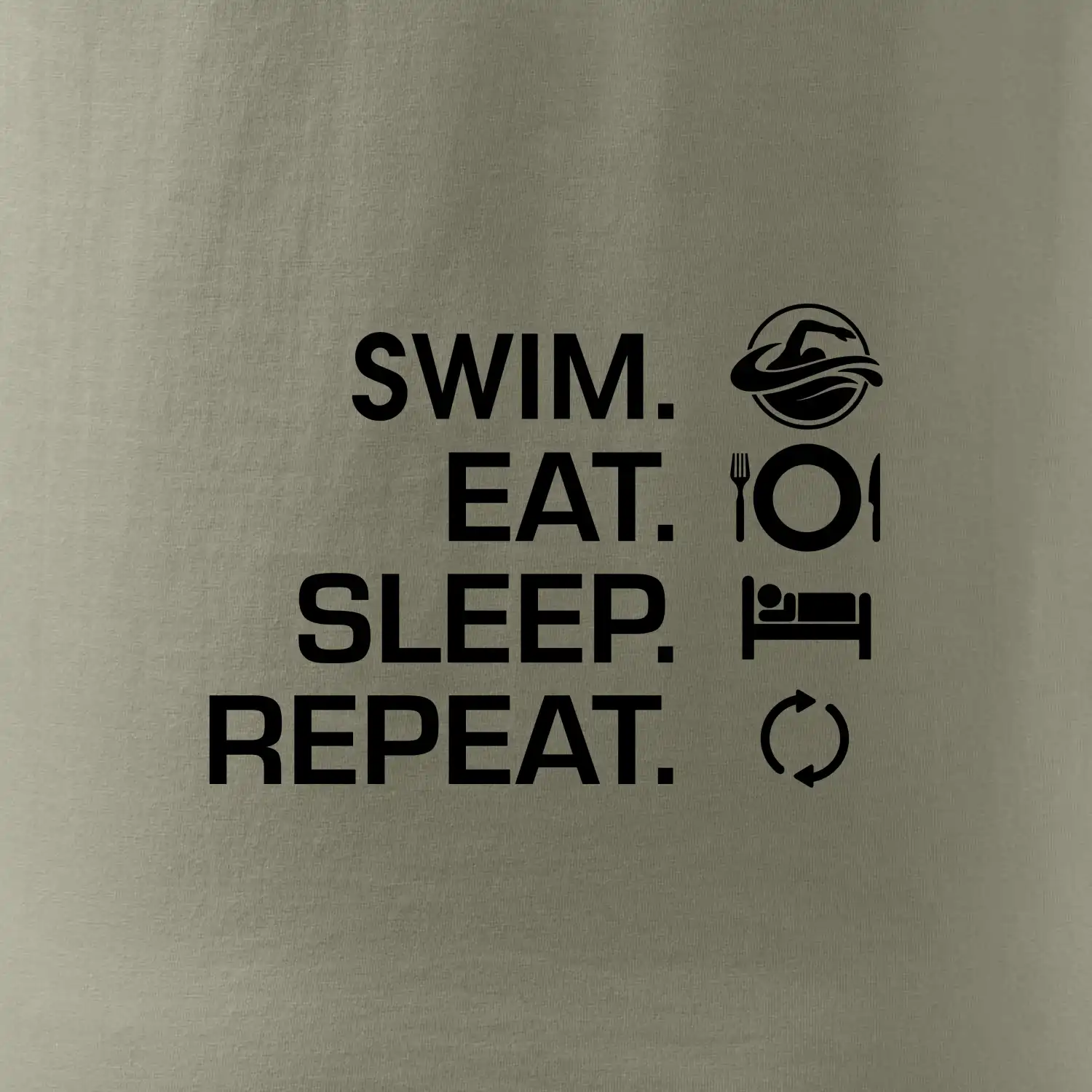 Eat sleep swim