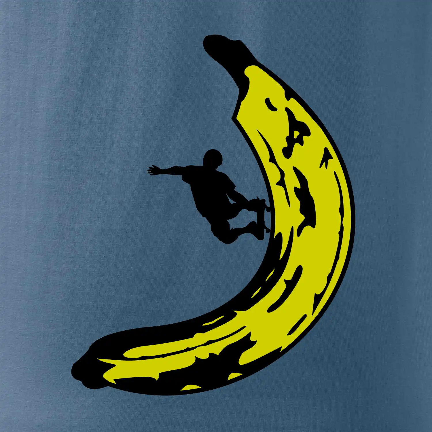 Skateboardista na banánu