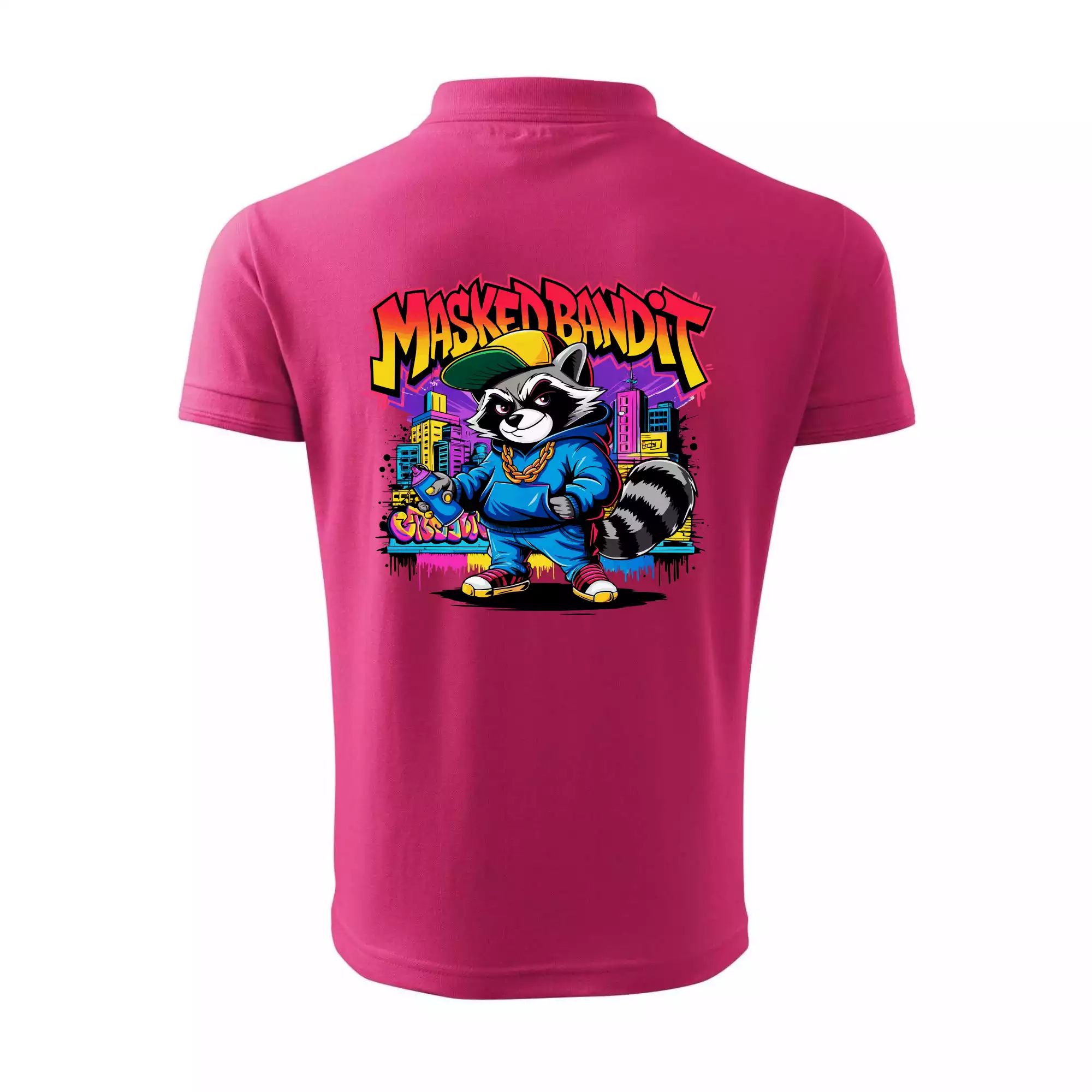 Mýval - masked bandit grafitti