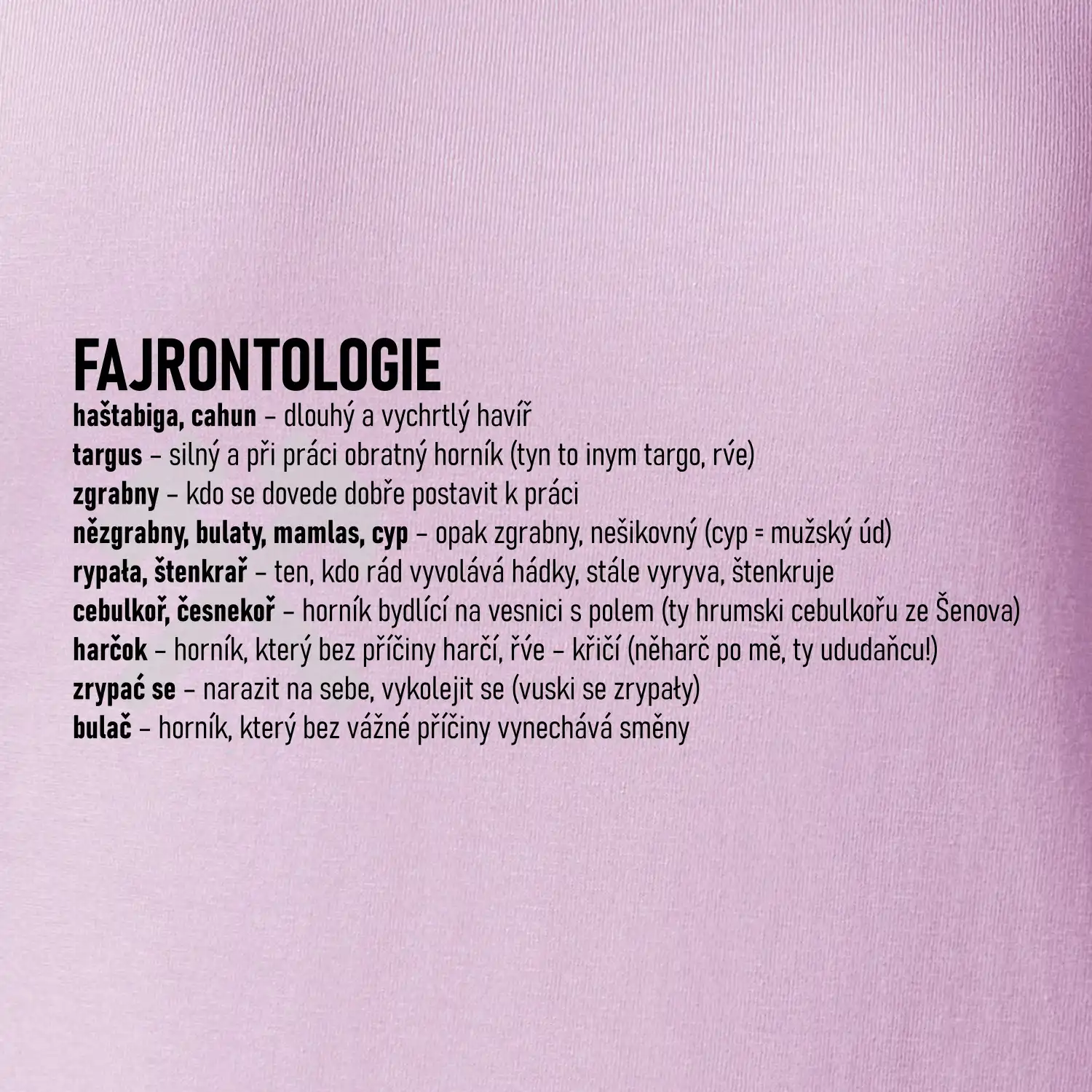 FAJRONTOLOGIE