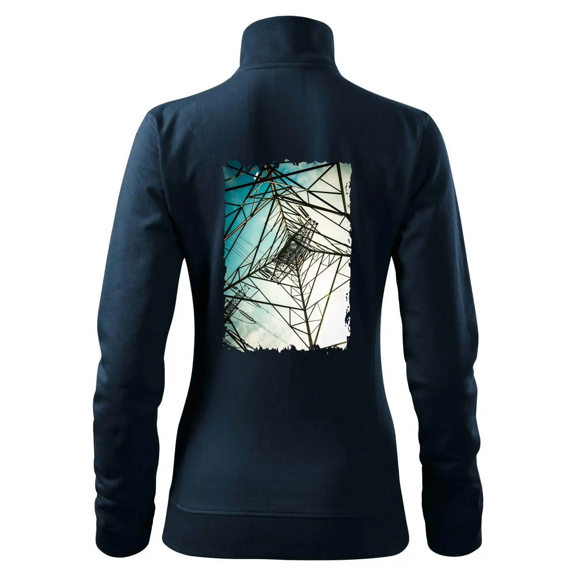 Barevné nebe - stožáry vysokého napětí