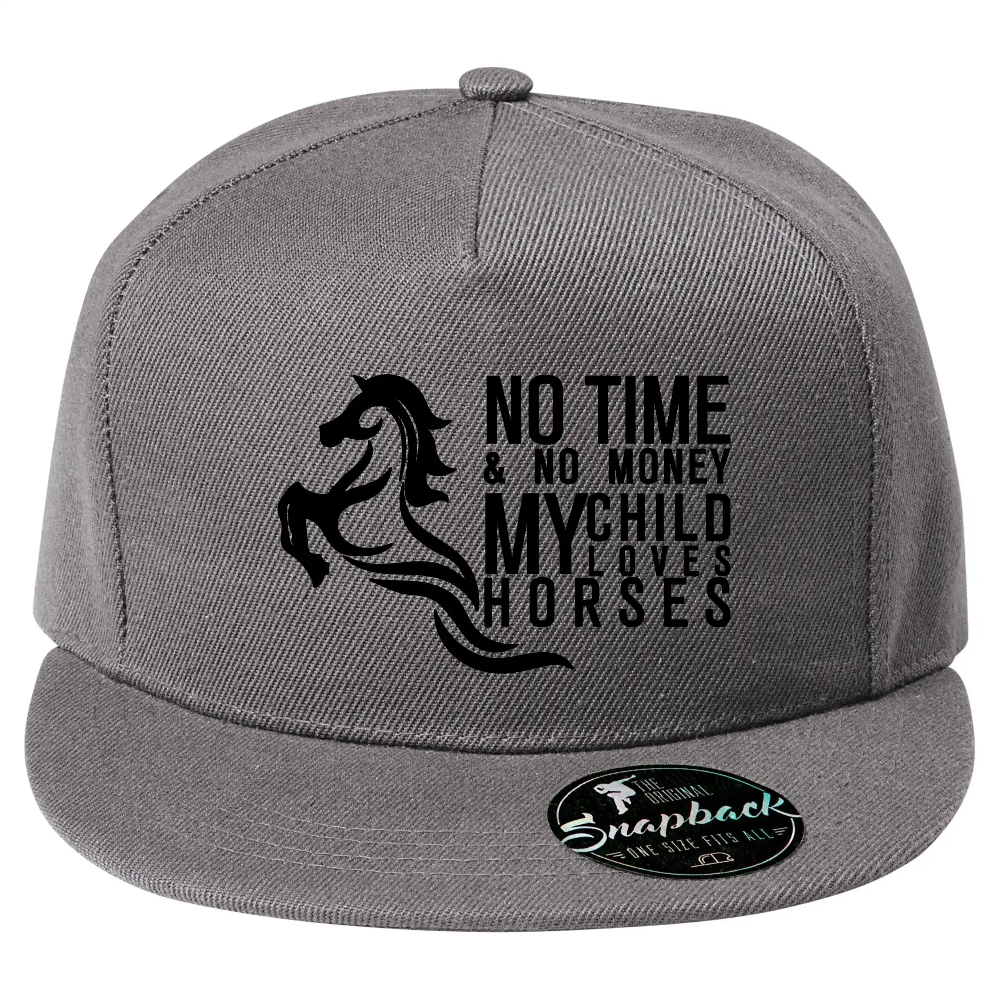 No time no money my child loves horses