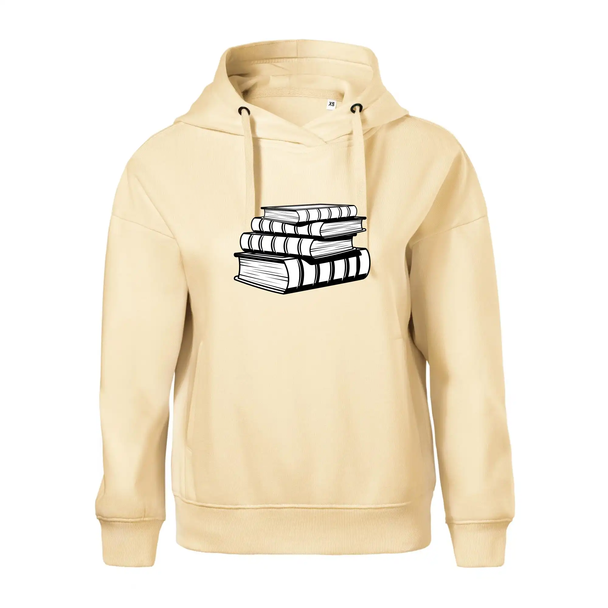 Knihy černobílé na sobě