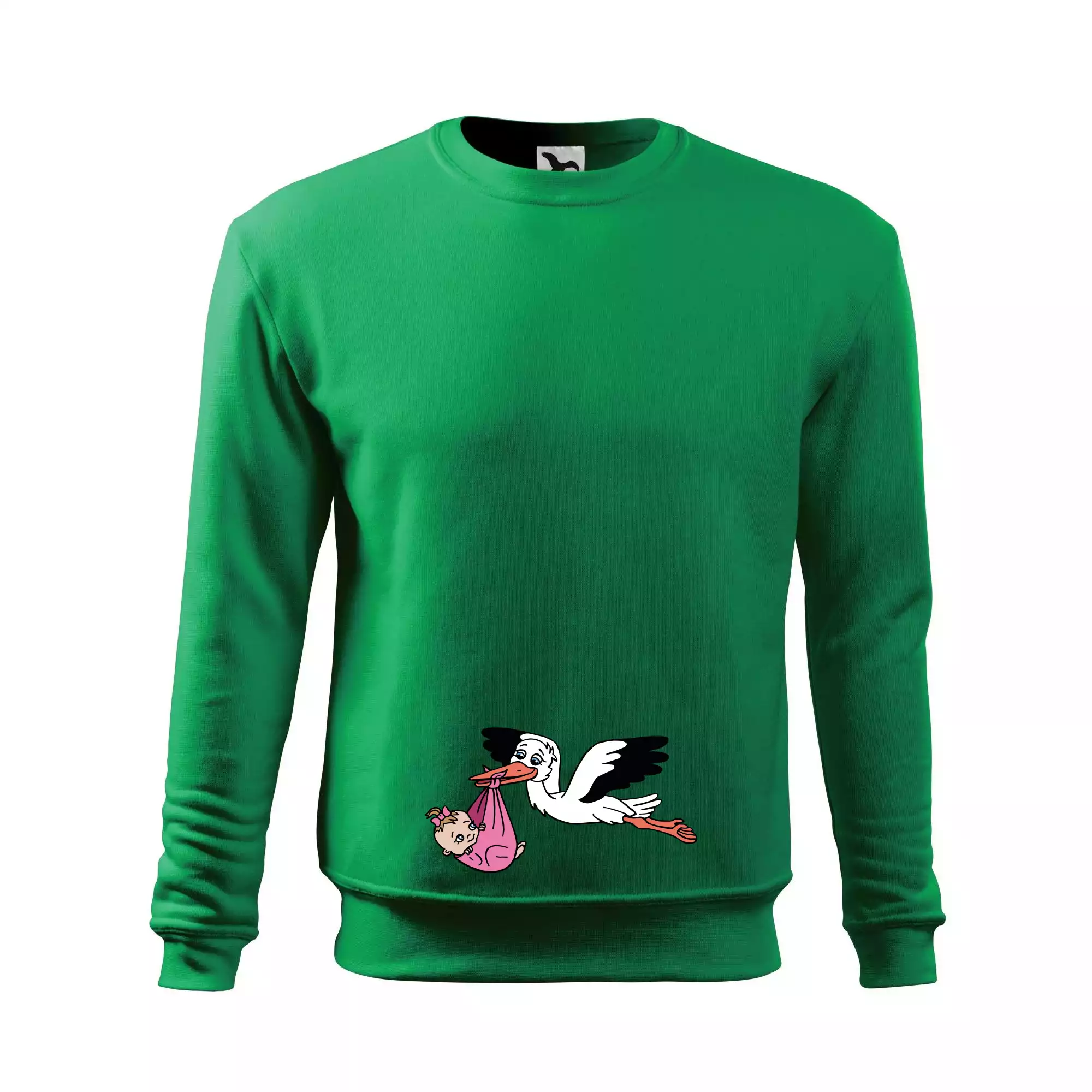 Čáp a miminko - holka (Hana-creative)