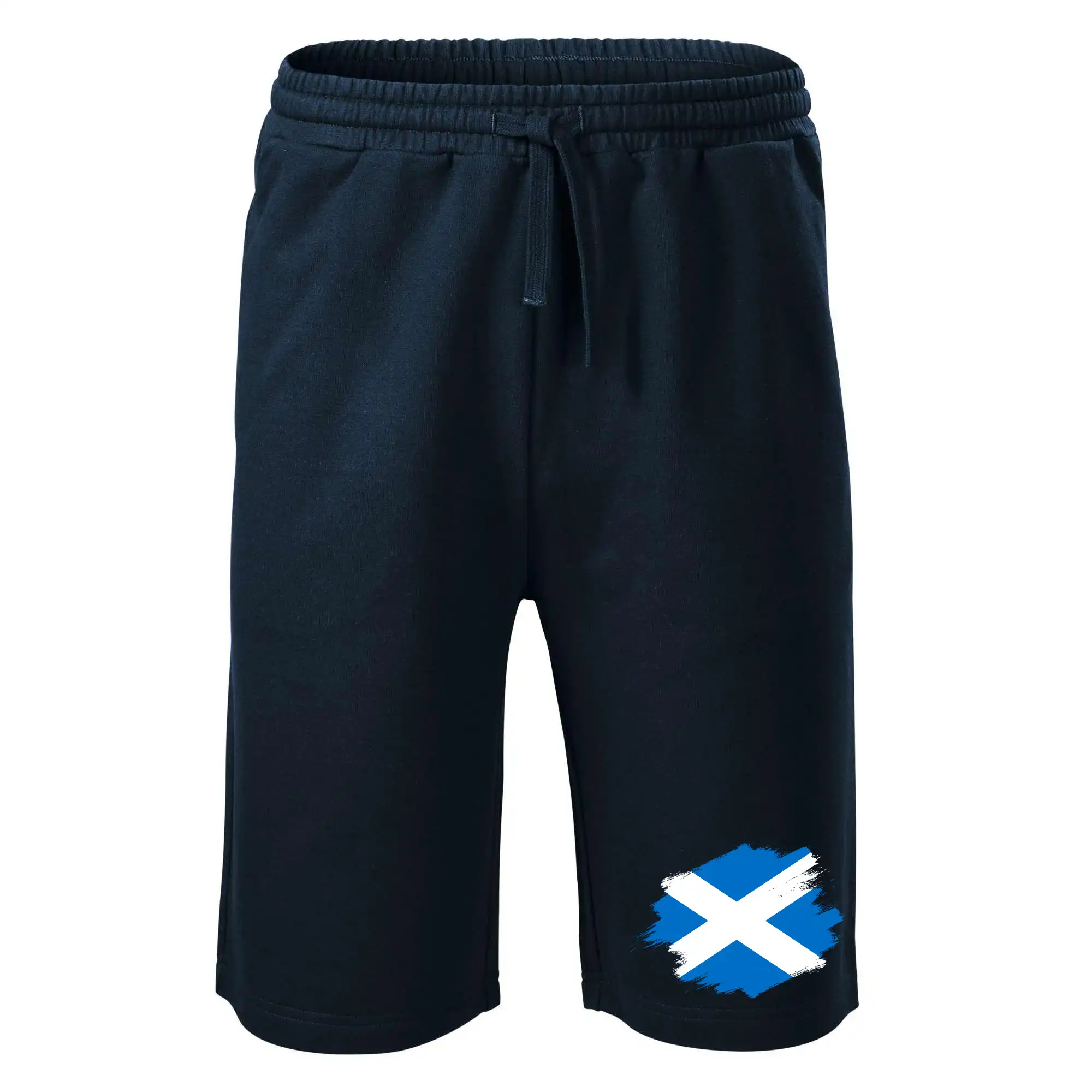 Skotská vlajka kreslená štetcem