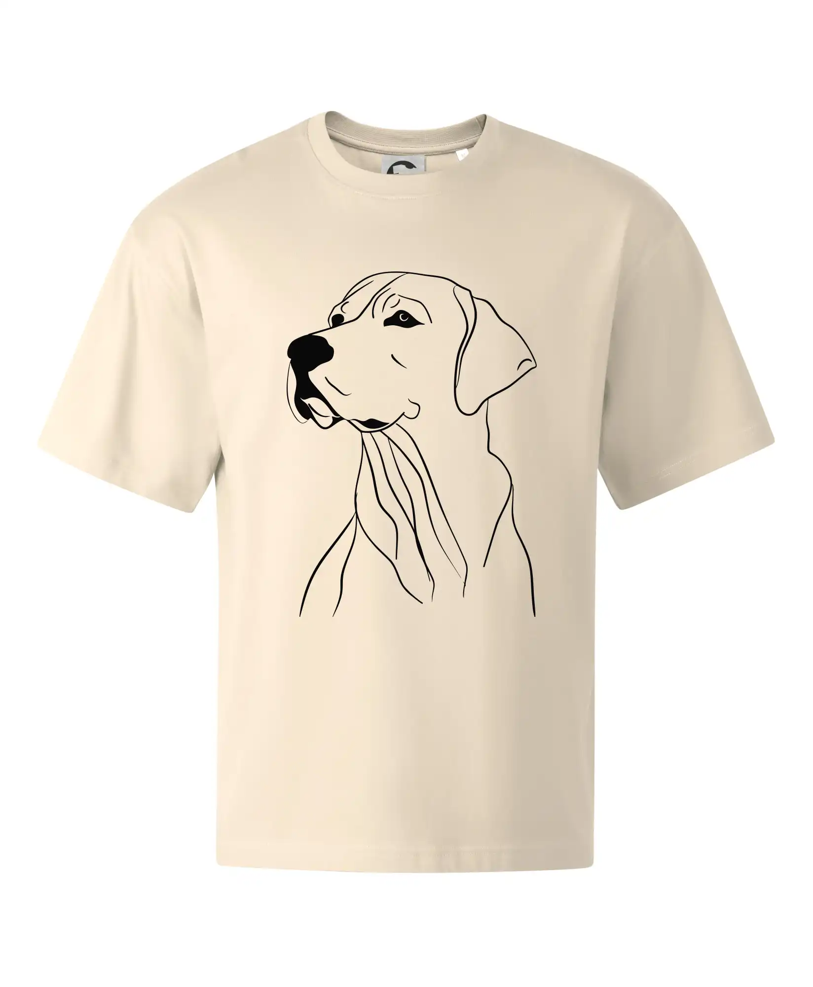 Labrador černá kresba