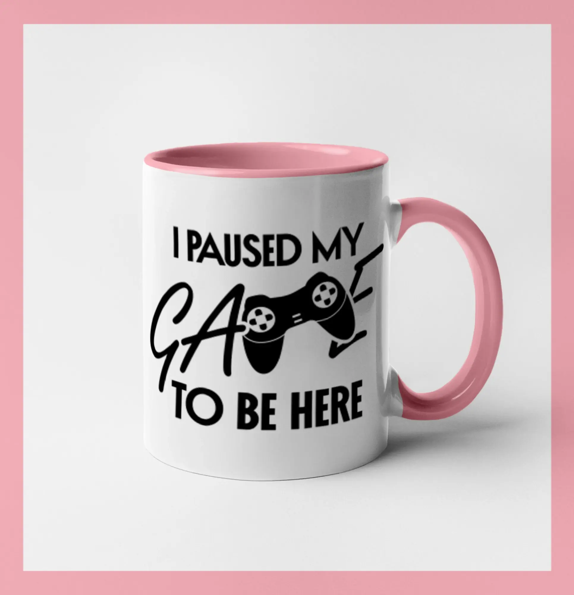 Tričká pre ajťákov - I paused my game to be here - Hrnček 