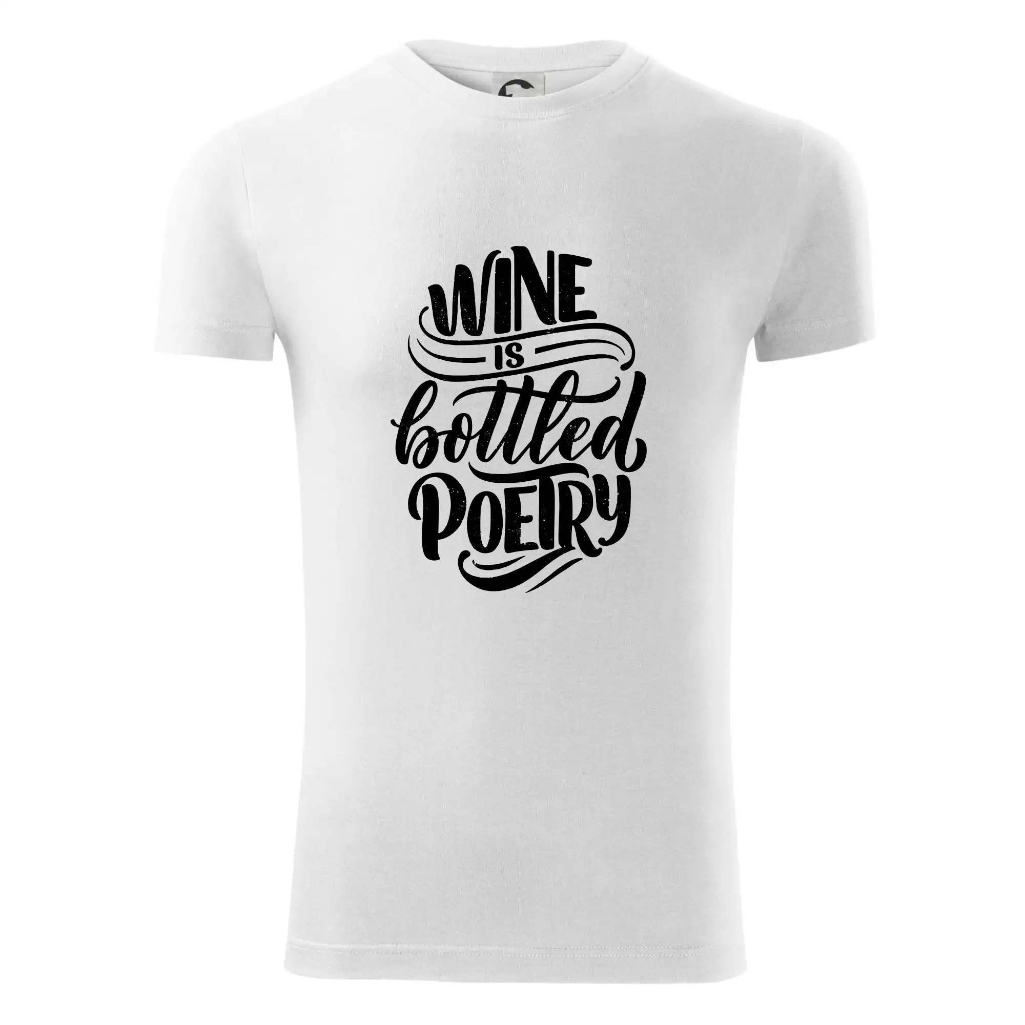 Wine is bottled poetry