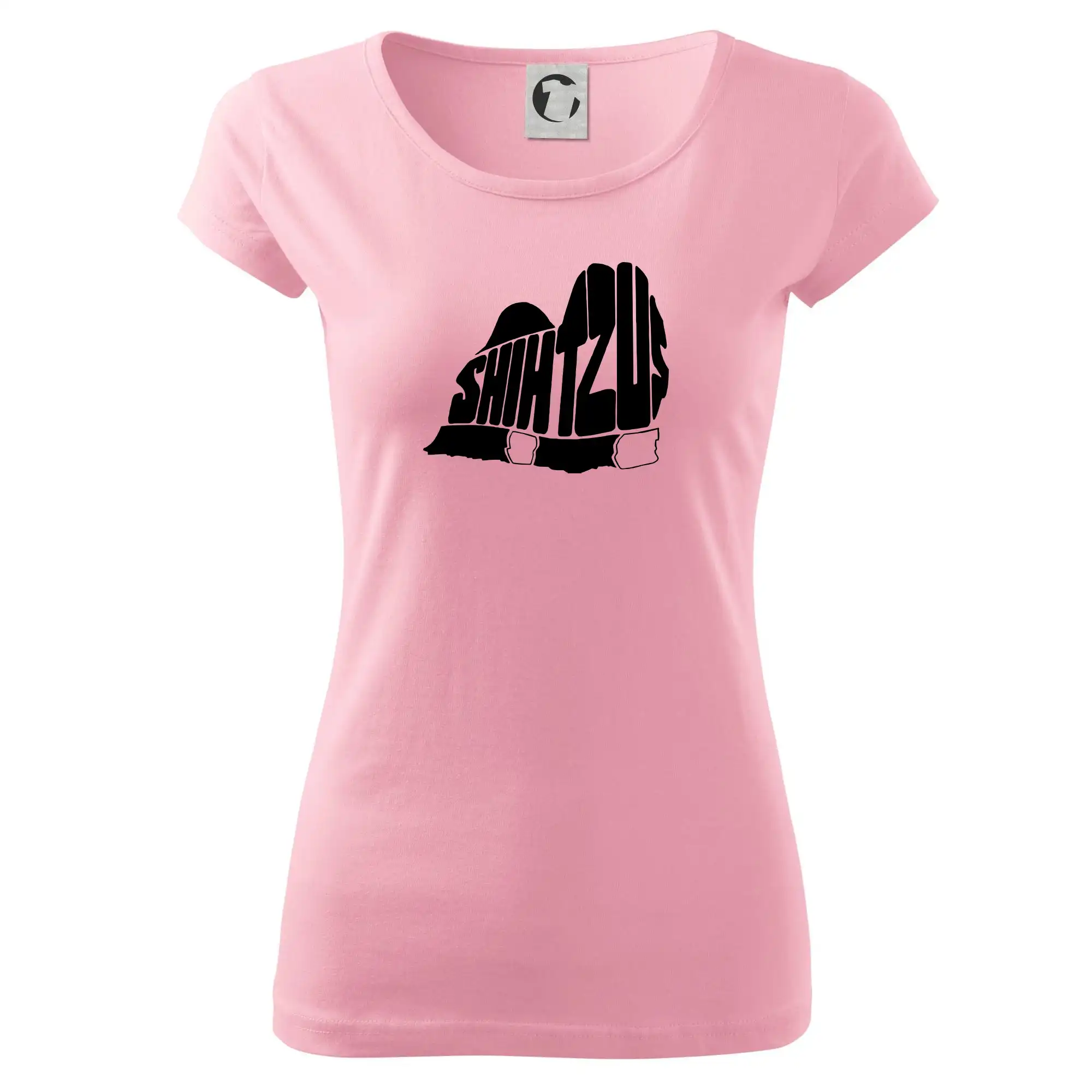 Shih-tzu - nápis v těle