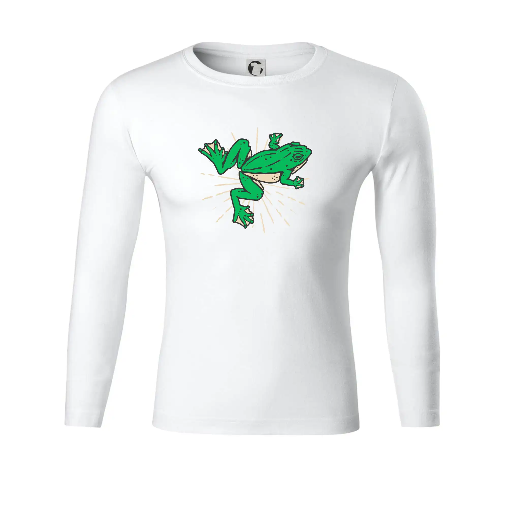 Žába zelená kreslená