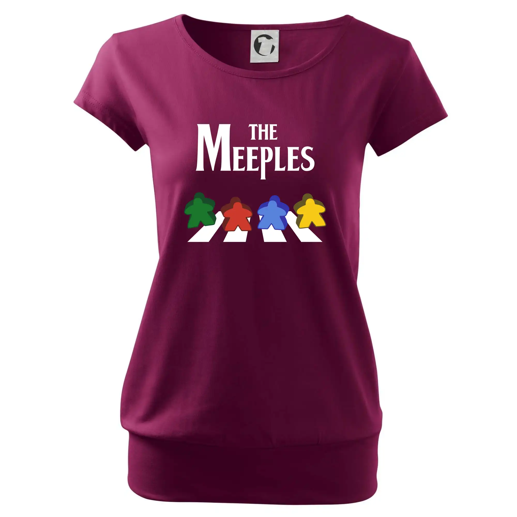 Tričká a mikiny so spoločenskými hrami  - The Meeples - Voľné tričko city