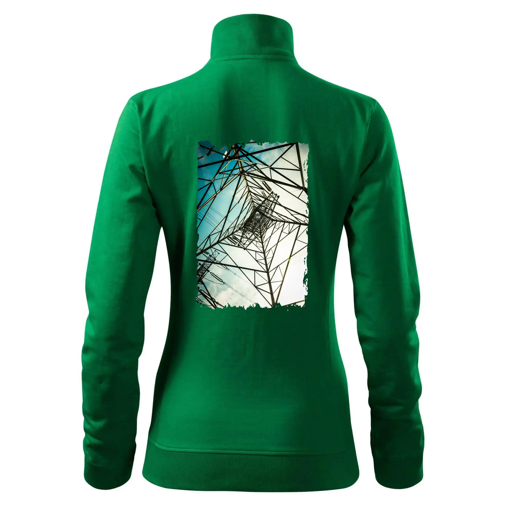 Barevné nebe - stožáry vysokého napětí