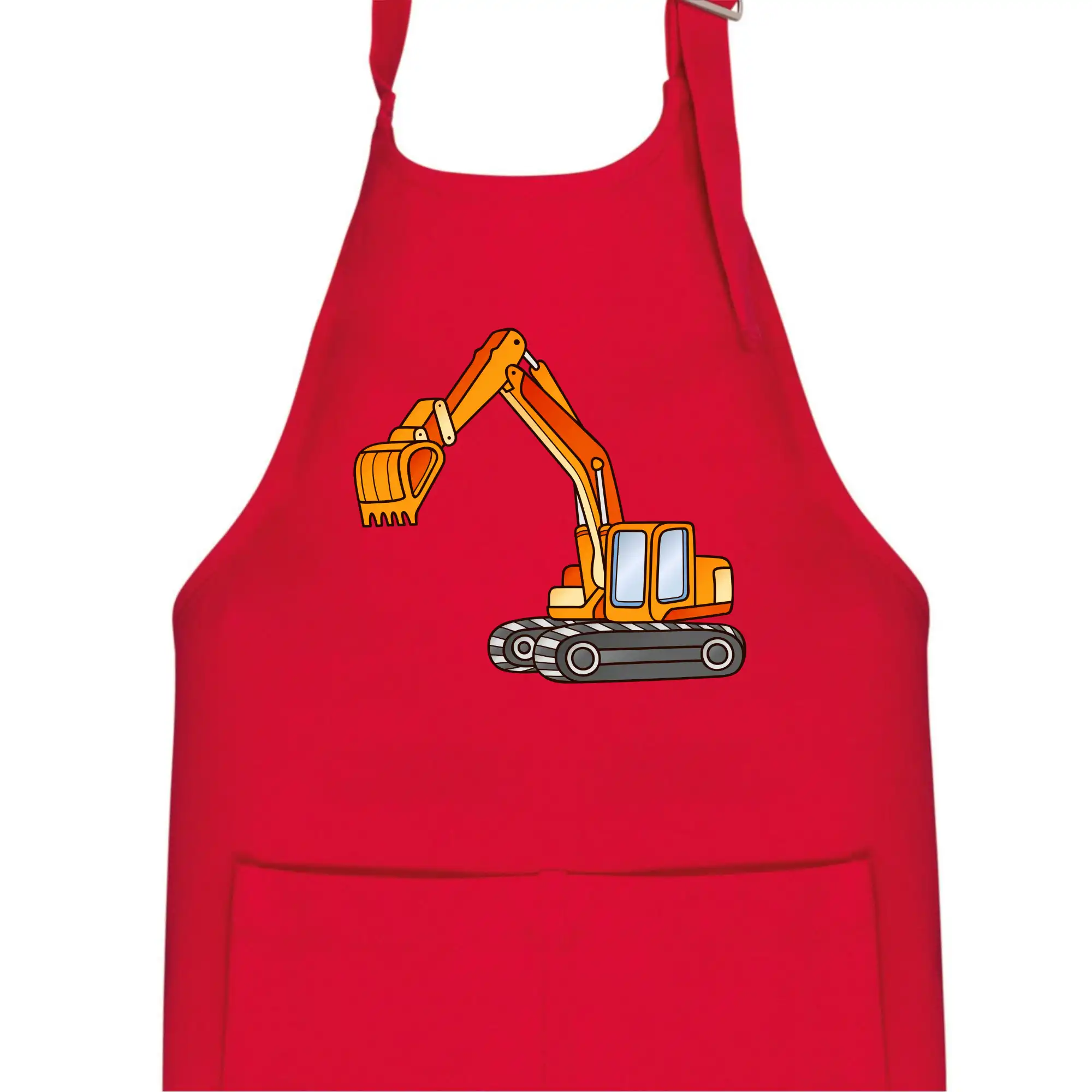 Bagr bez nápisu oranžový