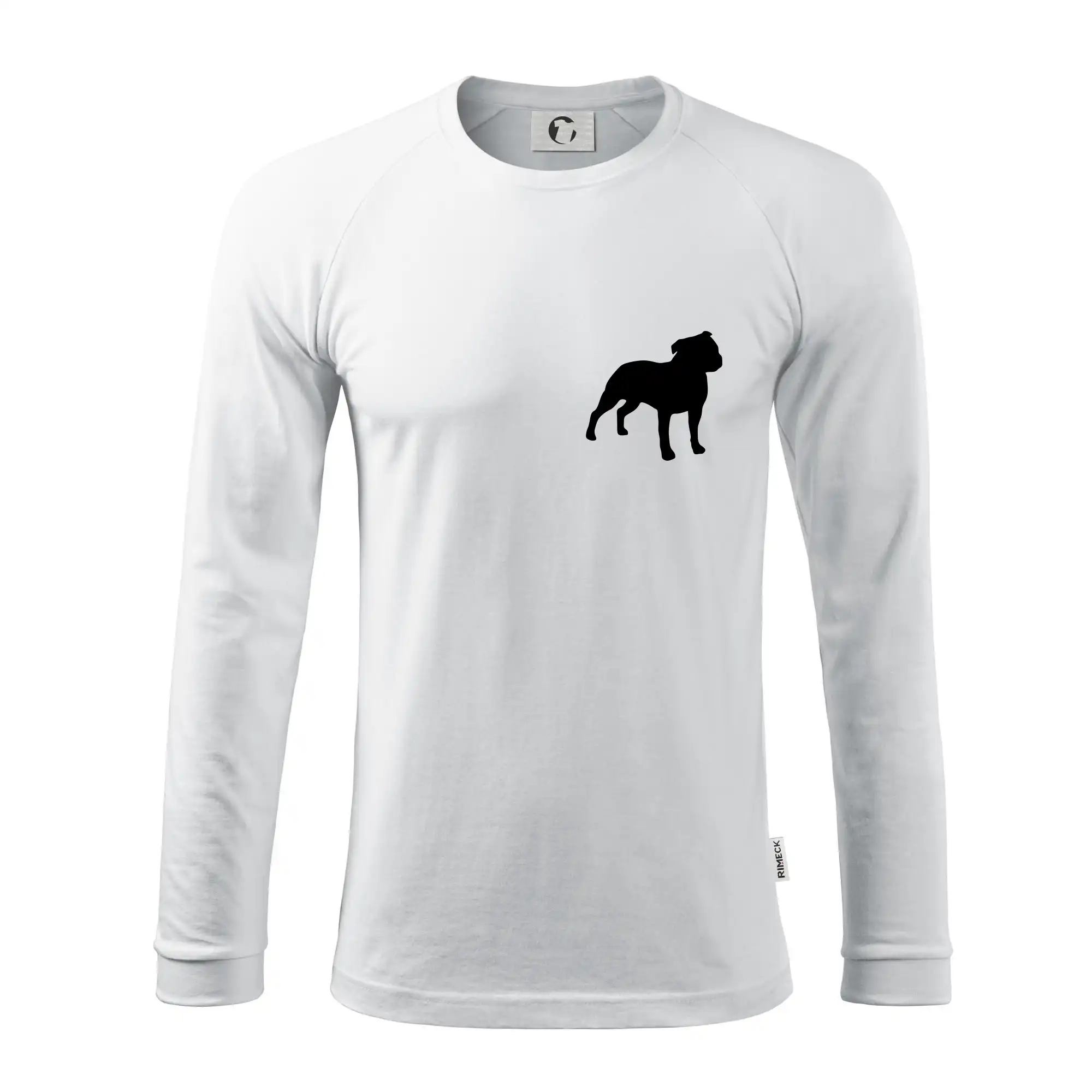 Americký stafordširský teriér  Na prsu