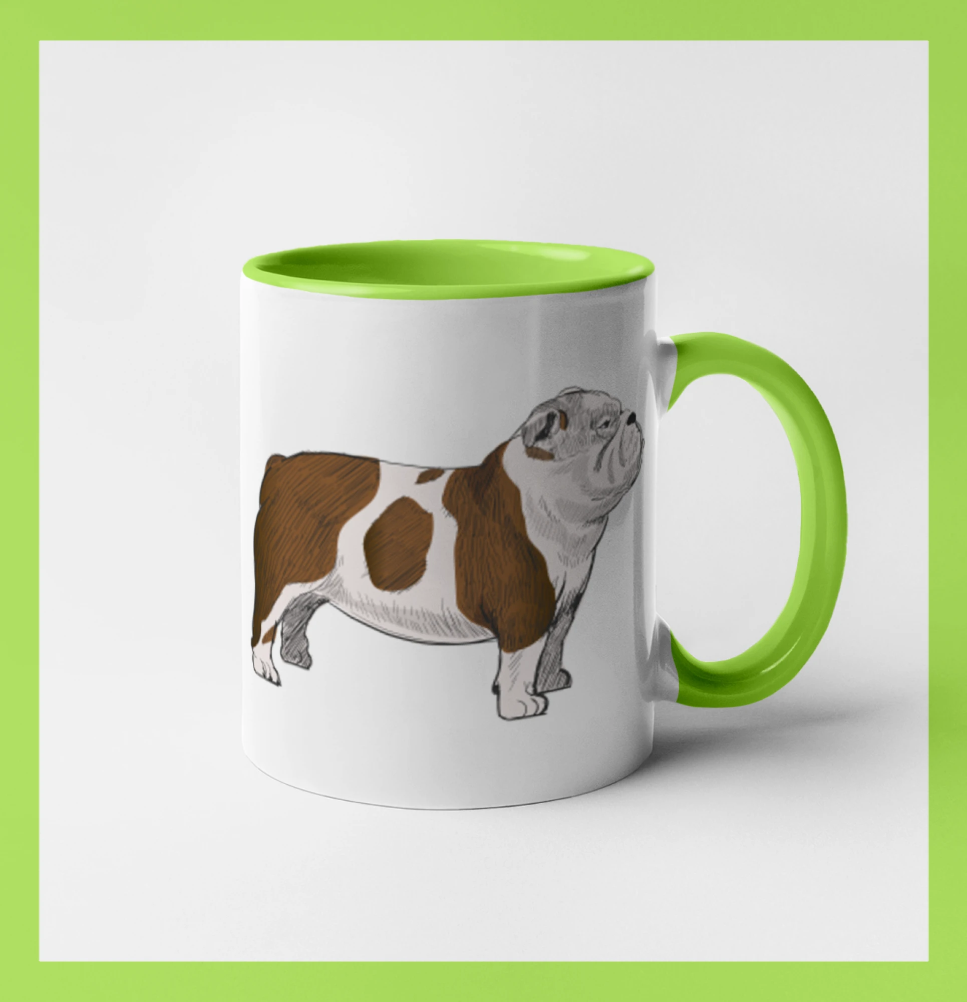 Vintage English bulldog