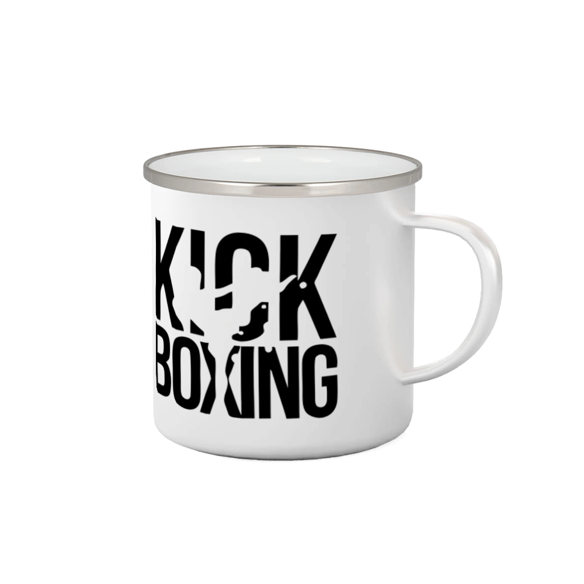 Tričká na box - Nápis Kick Boxing - Plecháčik