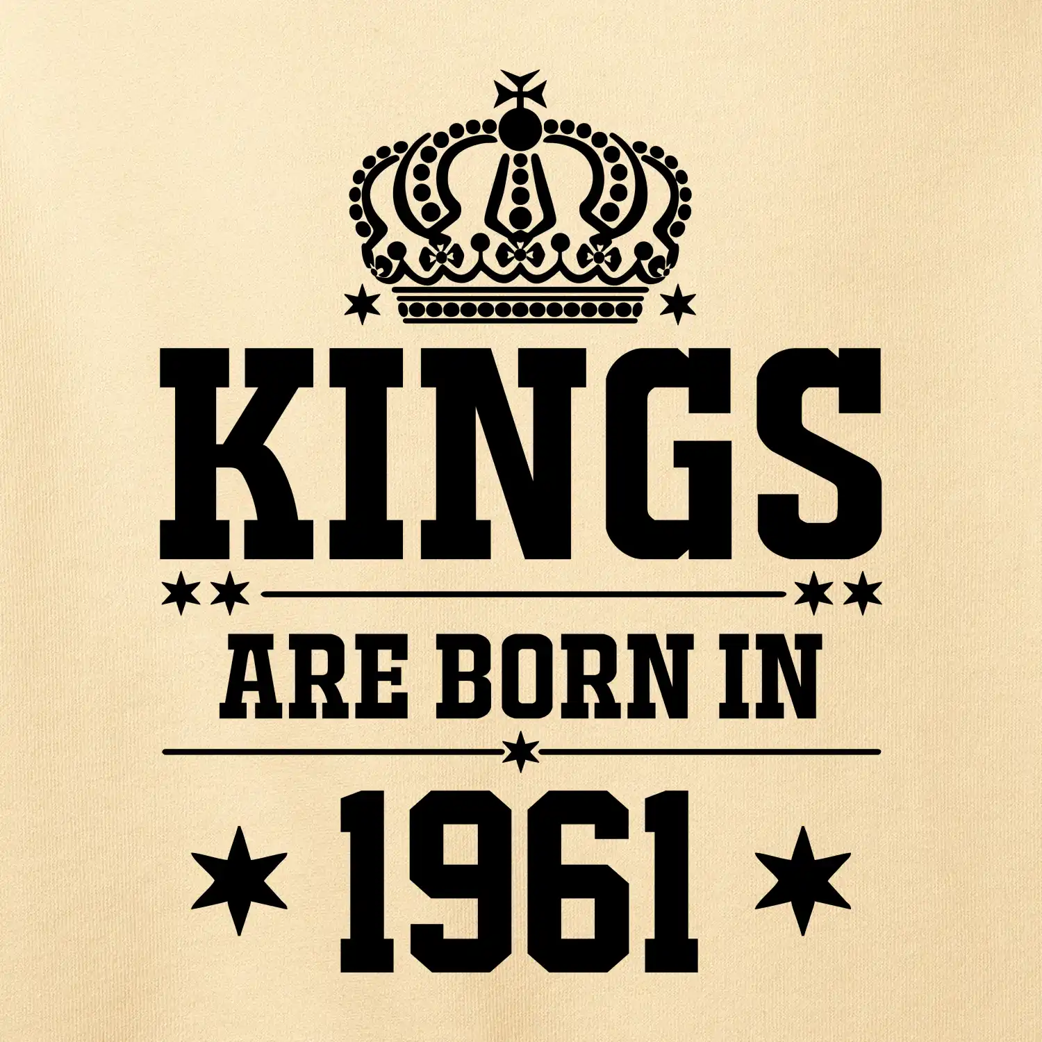 Kings are born in 1961