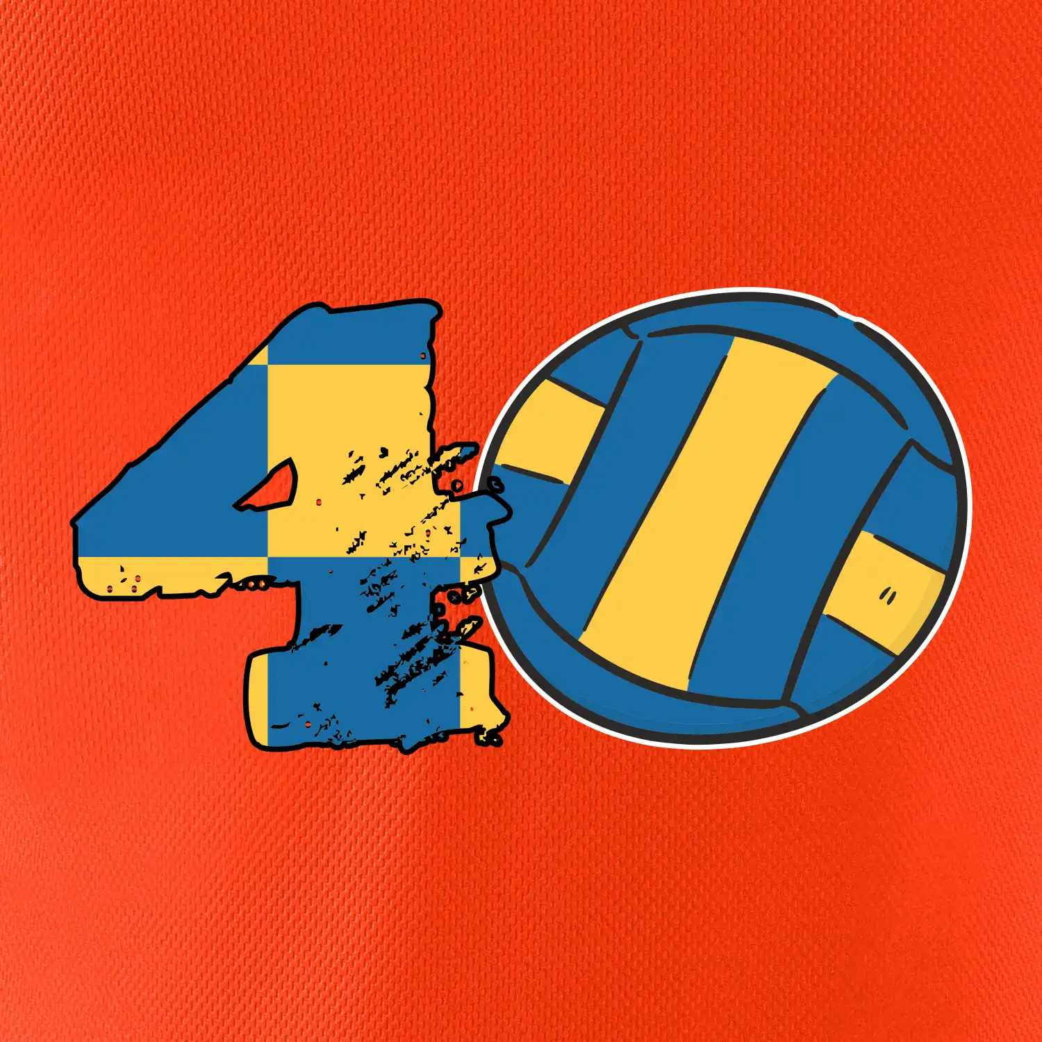 Volejbal kulaté narozeniny 40