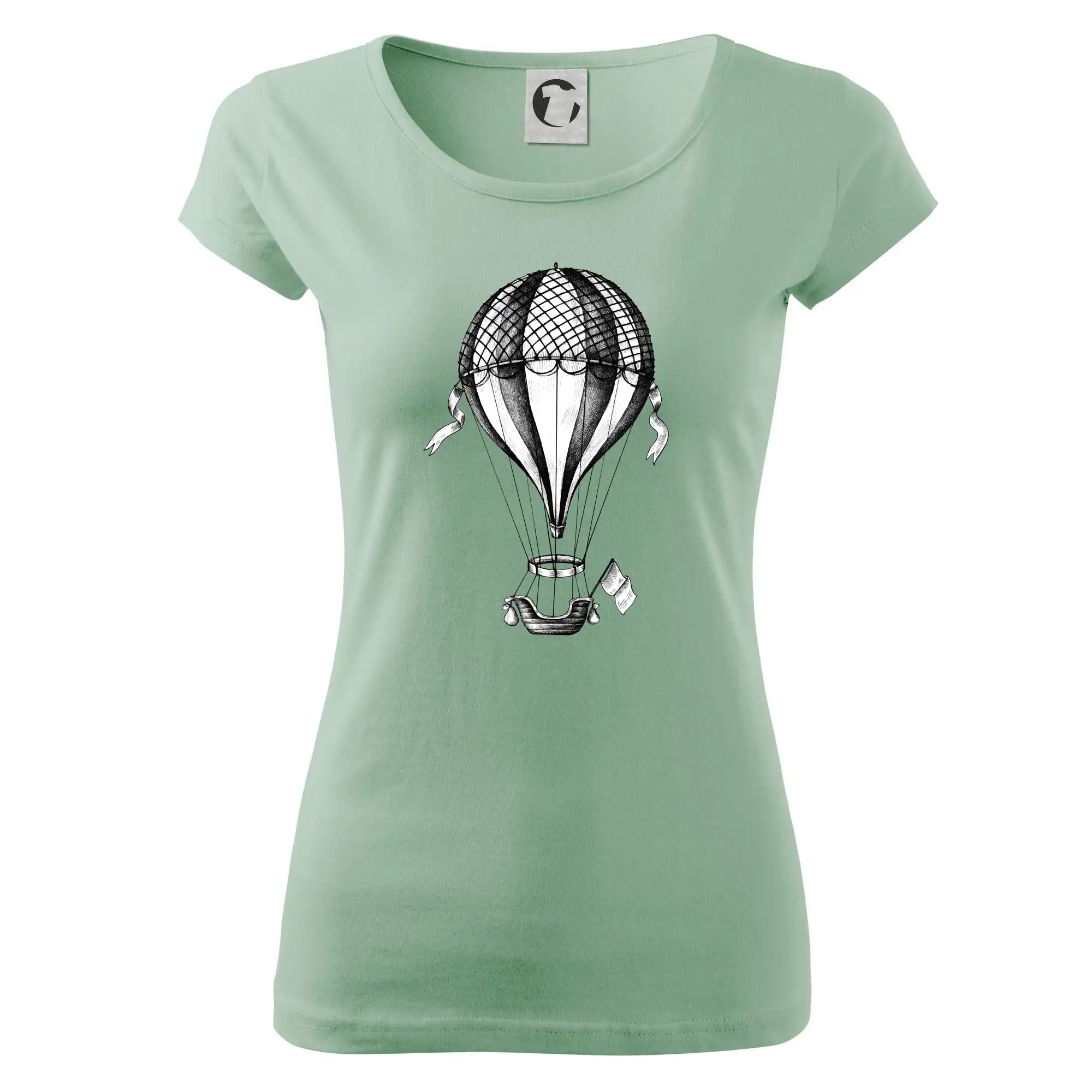 Horkovzdušný balón  kreslený