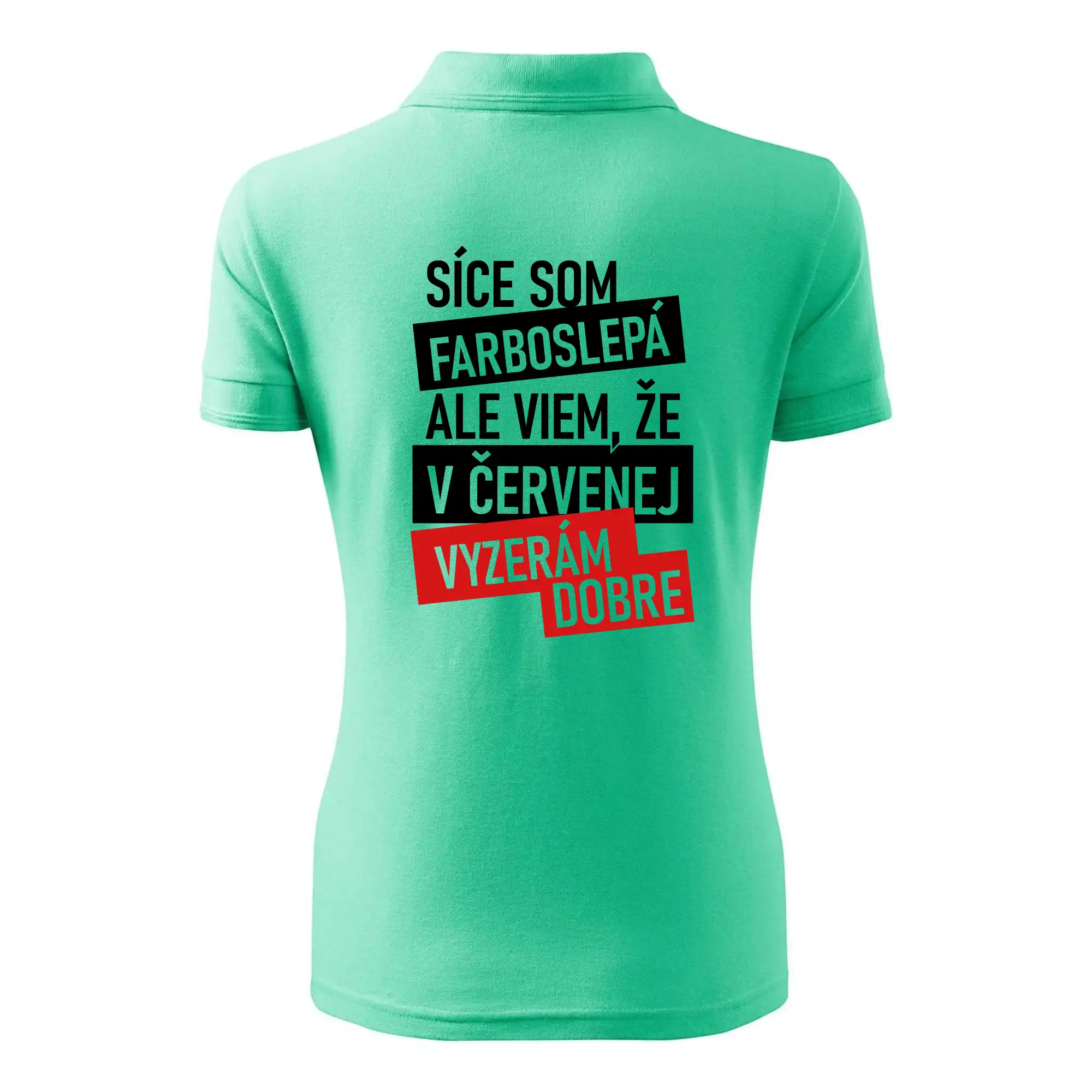 Síce som farboslepá, ale viem, že v červenej vyzerám dobre SK