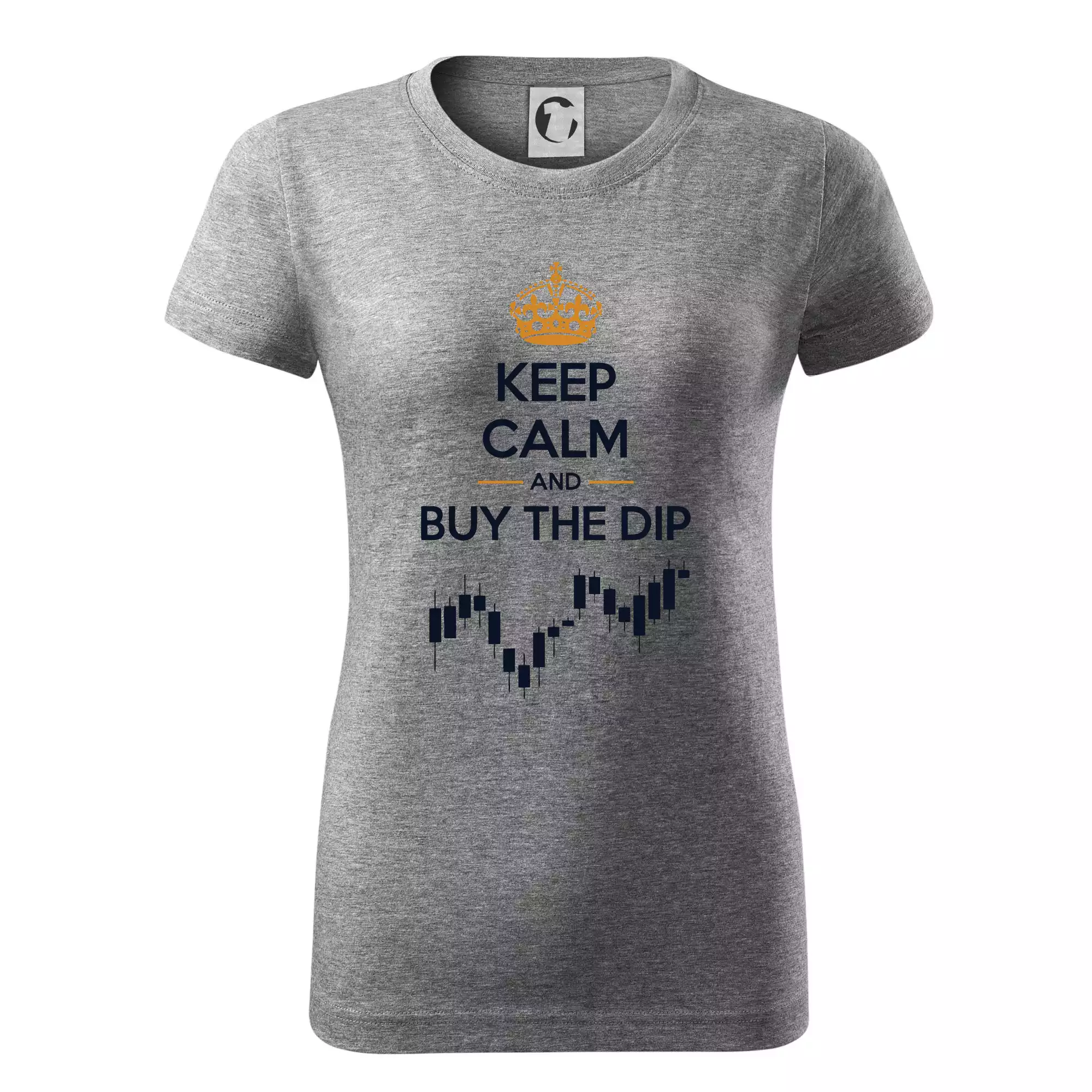 Keep Calm and Buy the Dip - koruna  a graf