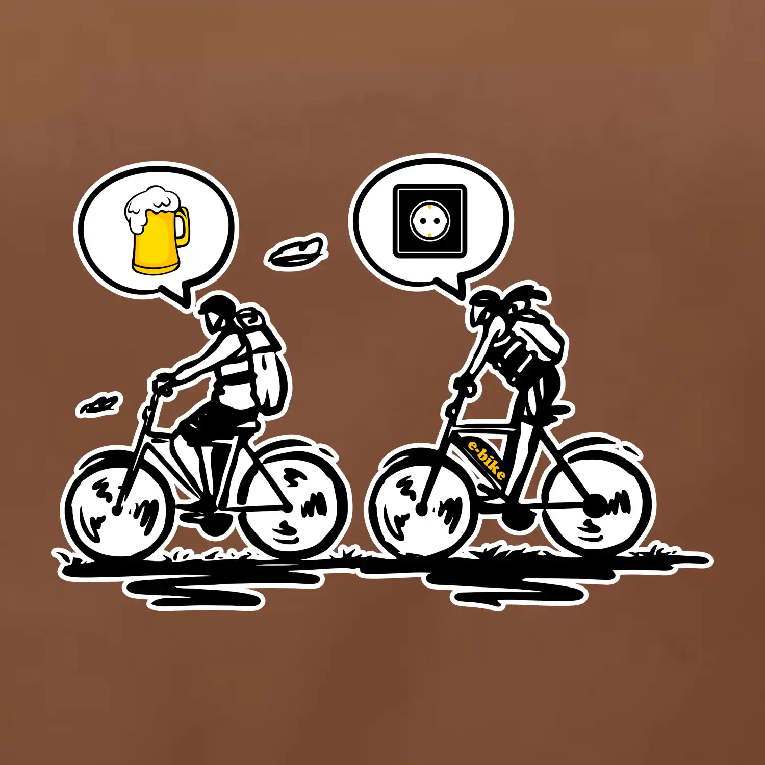 Cyklistika na co myslím