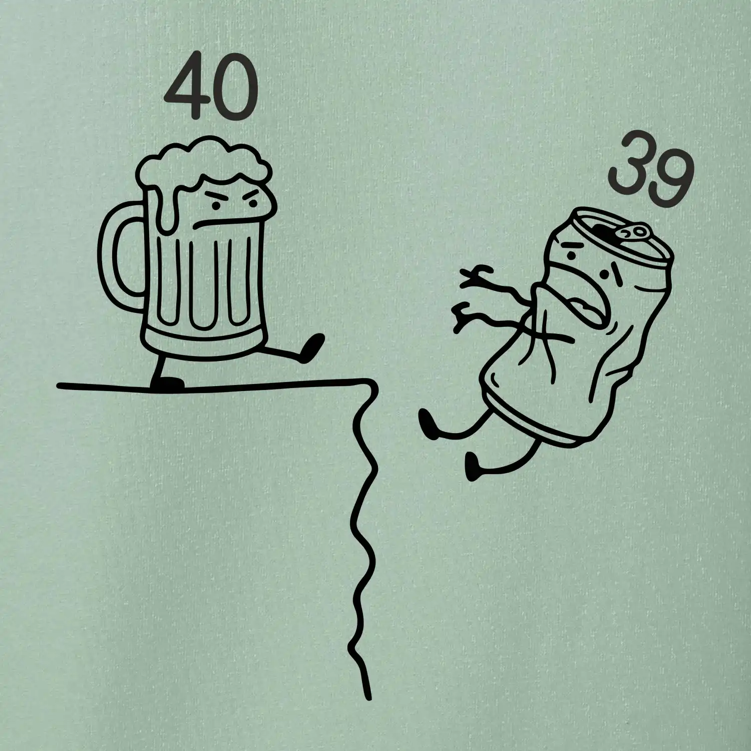 Pivo narozeniny - útes 40 let