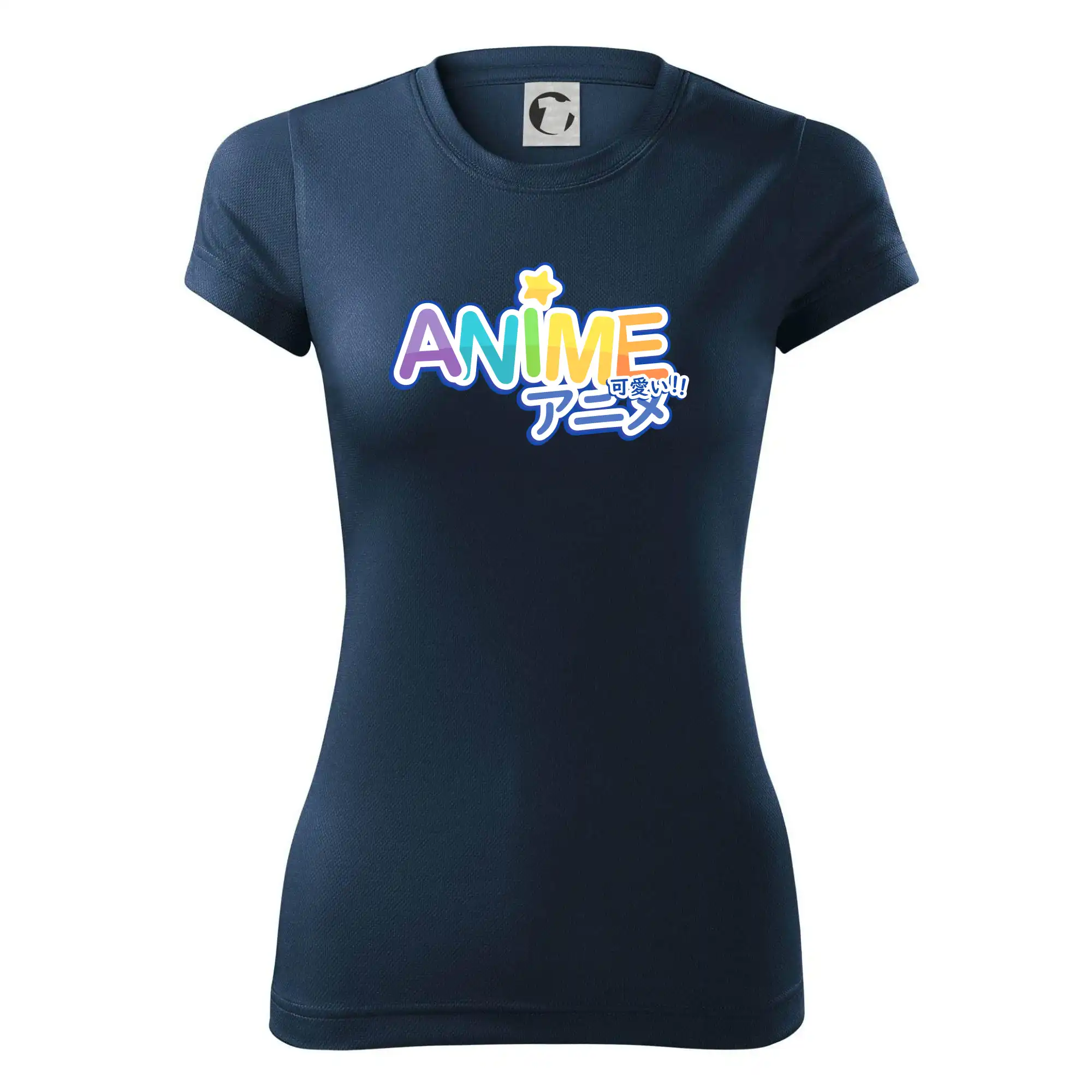 Anime nápis duhový