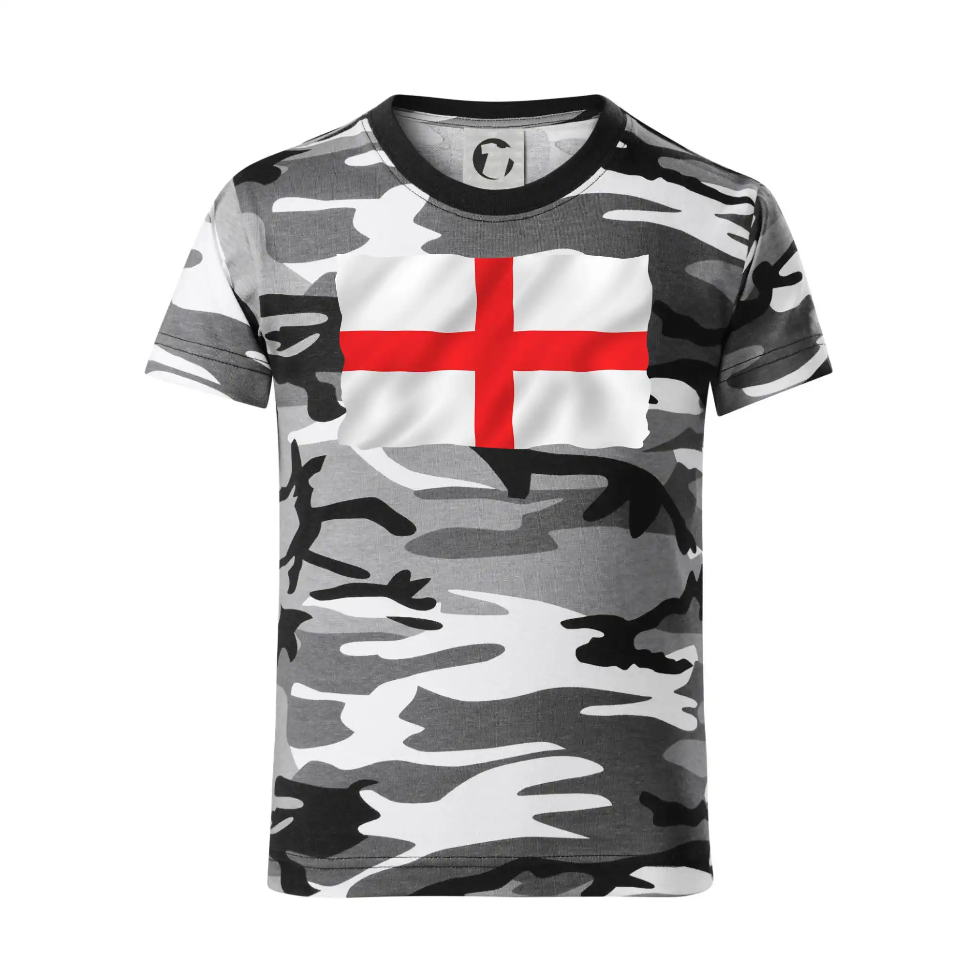 Anglická vlajka vlající