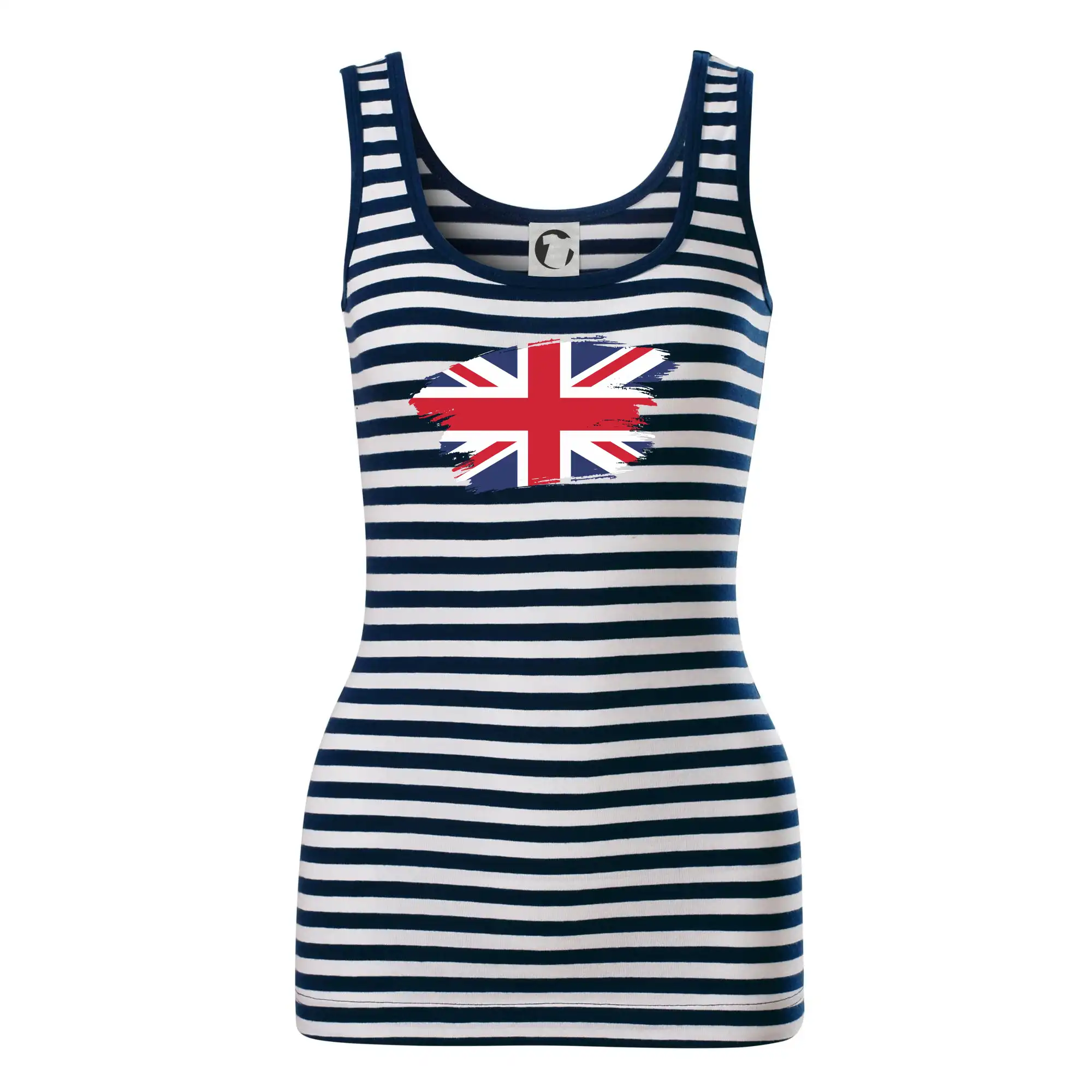 Britská vlajka roztrhaná