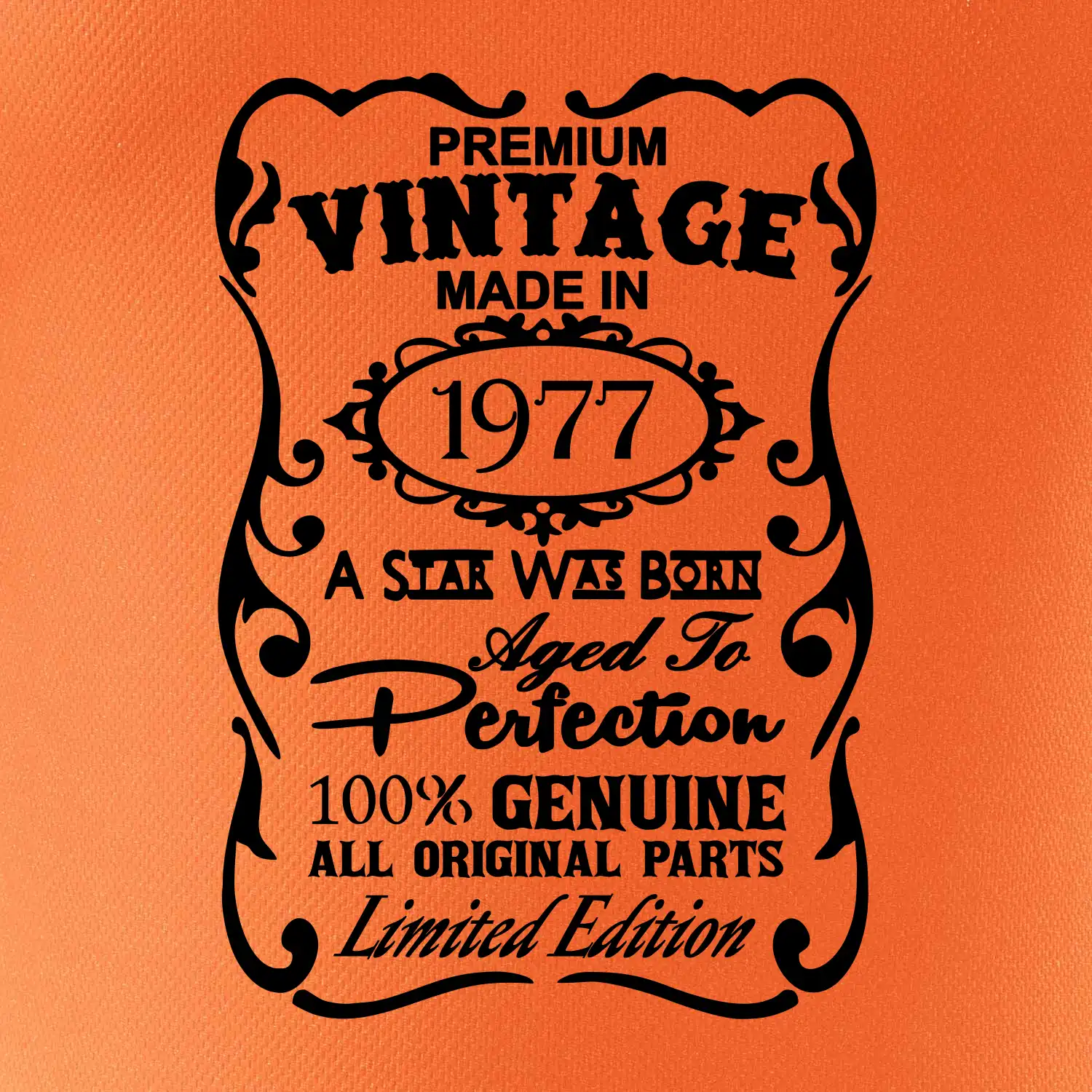 Vintage Etiketa - 1977