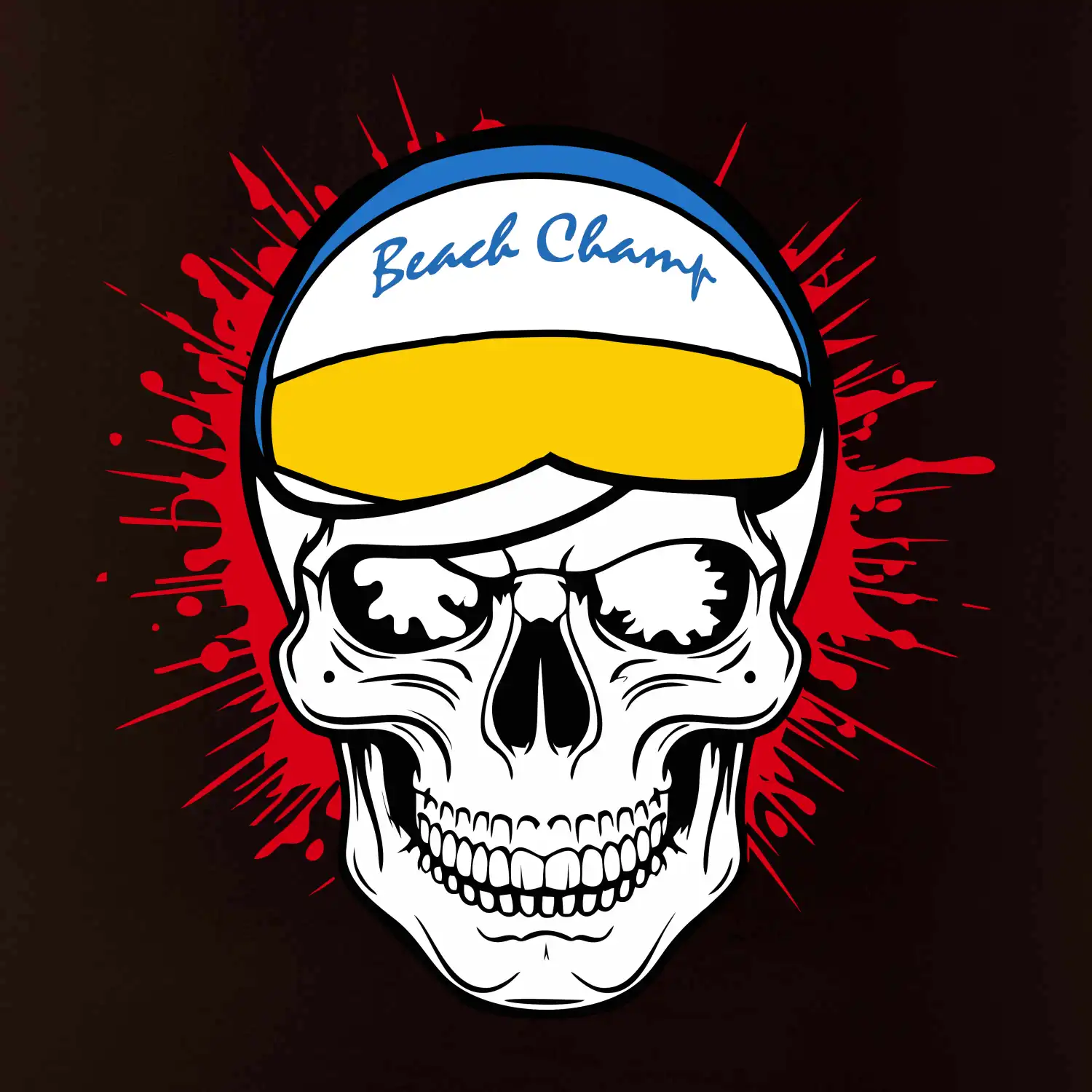 Beach volejbal lebka