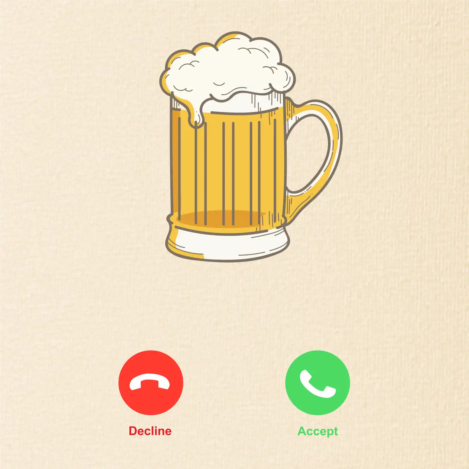 Volá pivo  (Pecka design)