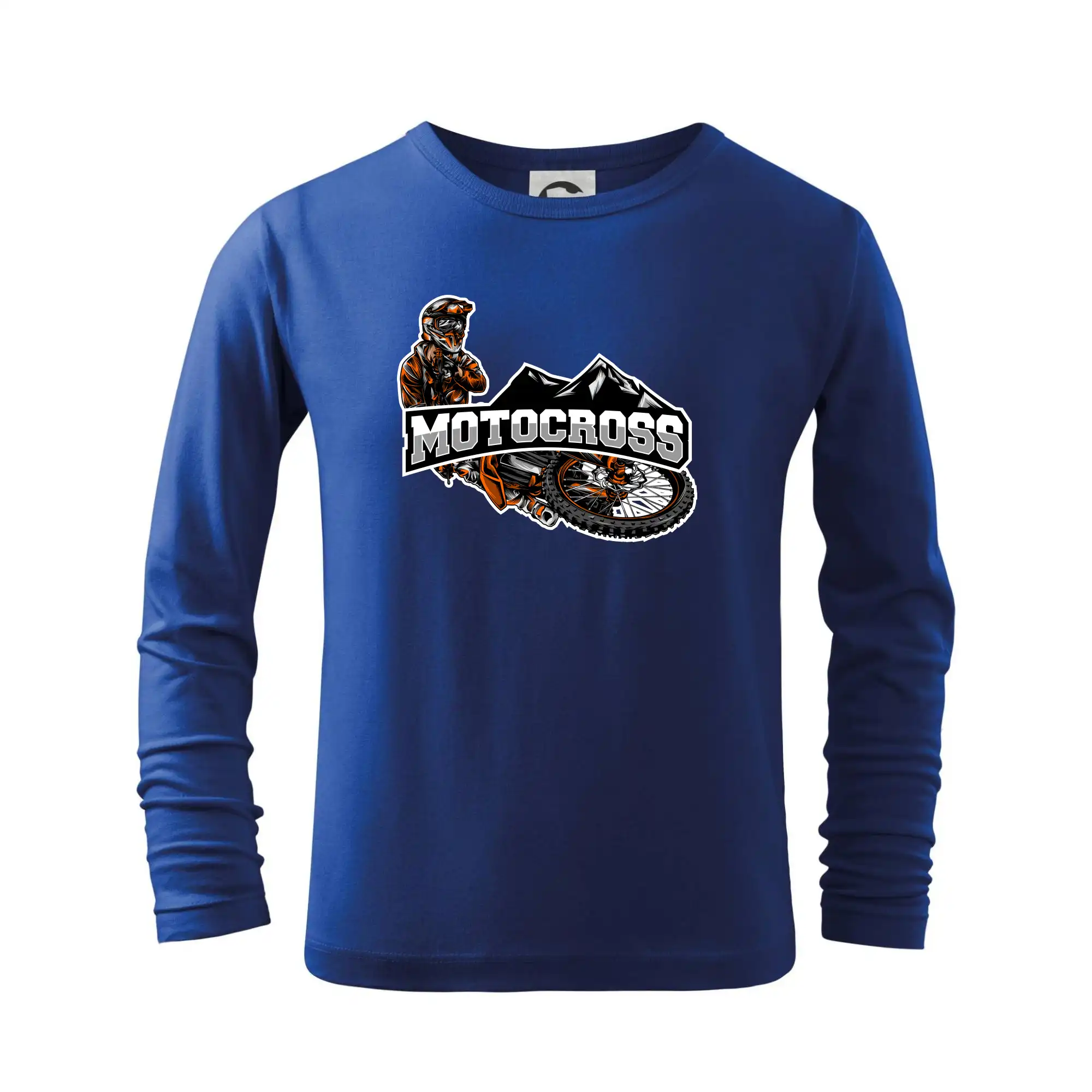 Motocross tričká - Motocross pohorie - Tričko detské Long Sleeve