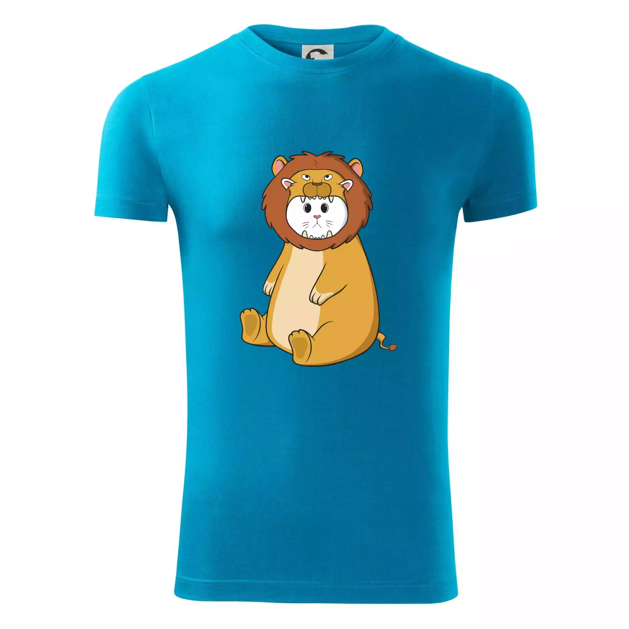 Kočka v převleku lva