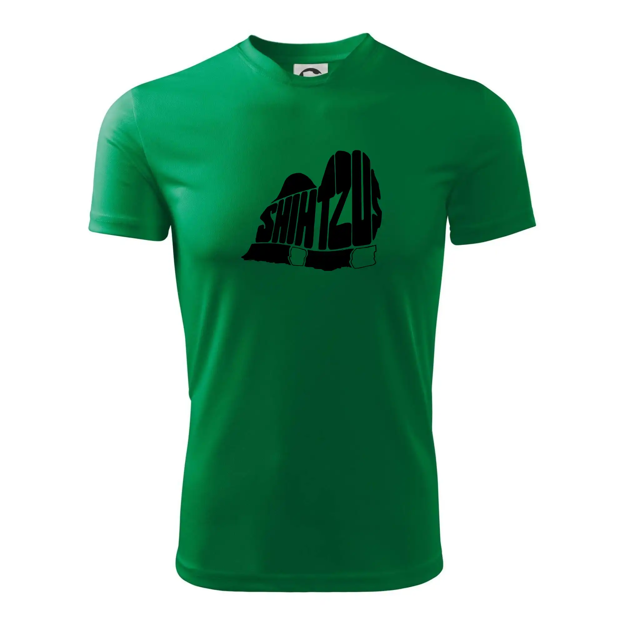 Shih-tzu - nápis v těle