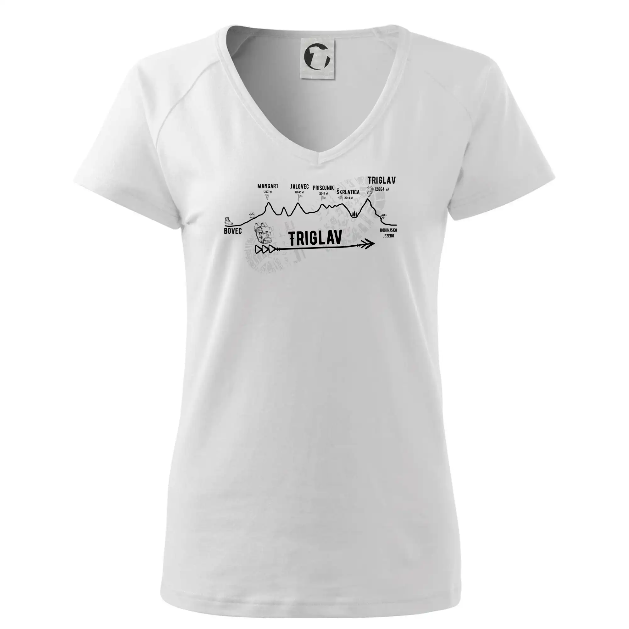 Profil Triglav  Bovec - Bohinjské jezero